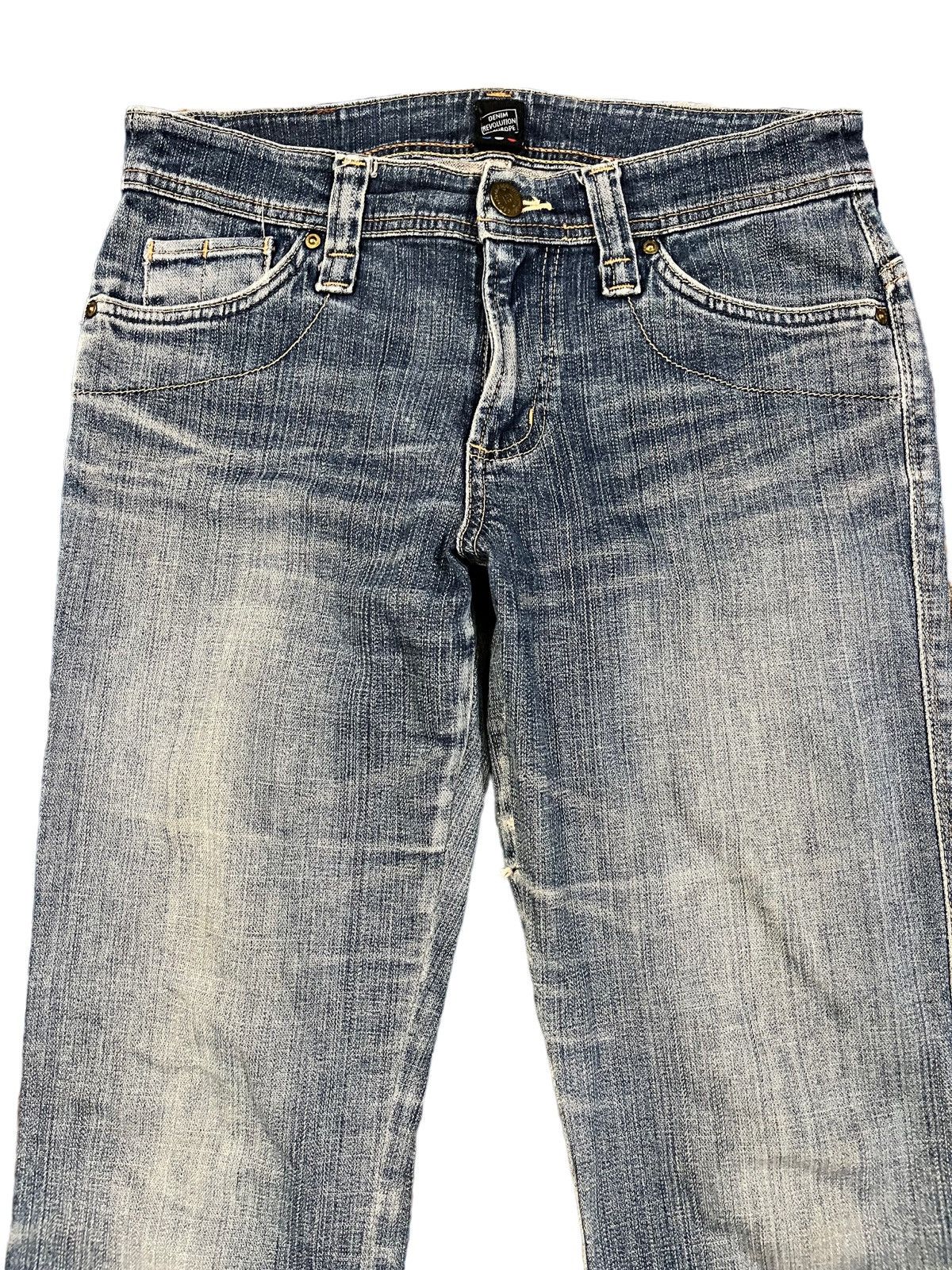 Japanese Brand × Yasuyuki Ishii Vintage Japanese Brand Flare Denim Size US 32 / EU 48 - 2 Thumbnail