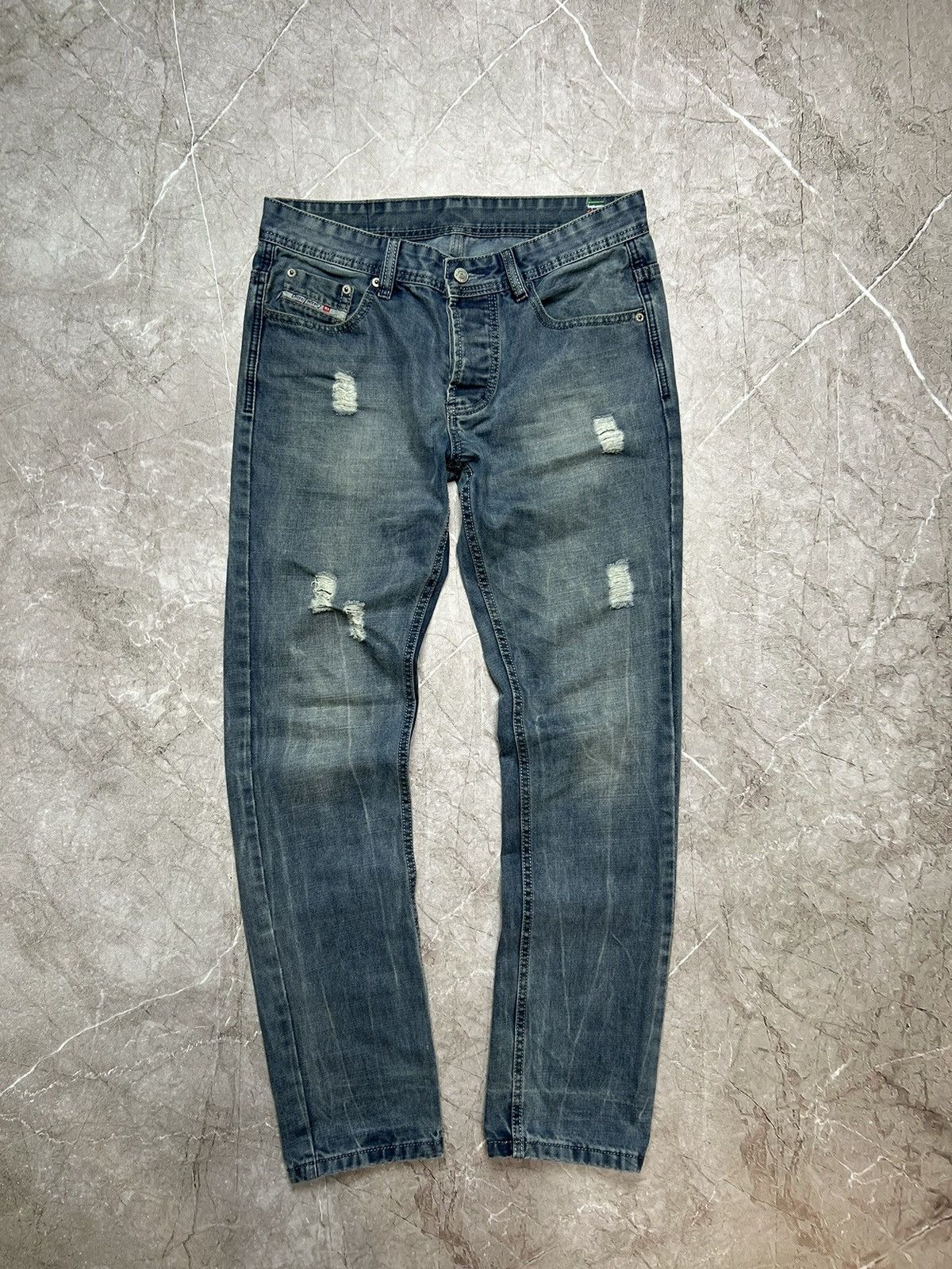 Adidas × Diesel Vintage Diesel Vintage Adidas jeans Size 32 Size US 32 / EU 48 - 1 Thumbnail