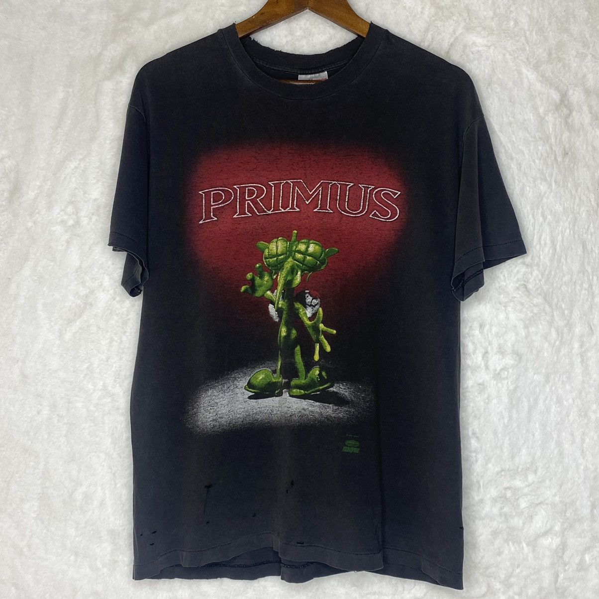 Band Tees × Vintage Vintage 90s Primus Miscellaneous Debris Band T Shirt Size US L / EU 52-54 / 3 - 1 Thumbnail