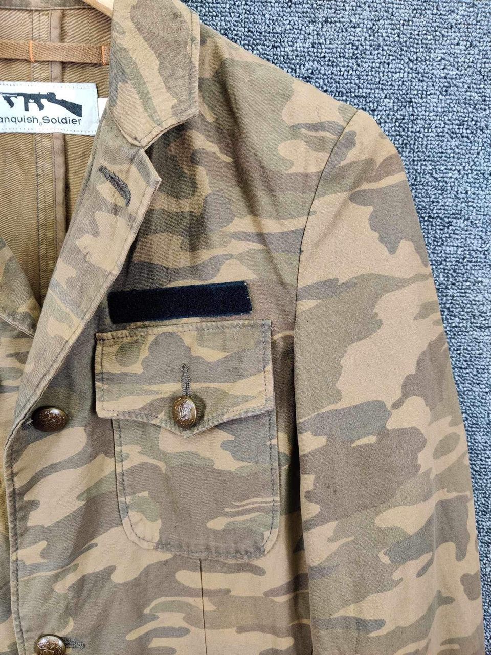 Vanquish Vanquish Soldier Camouflage Military Jacket Size US M / EU 48-50 / 2 - 5 Thumbnail