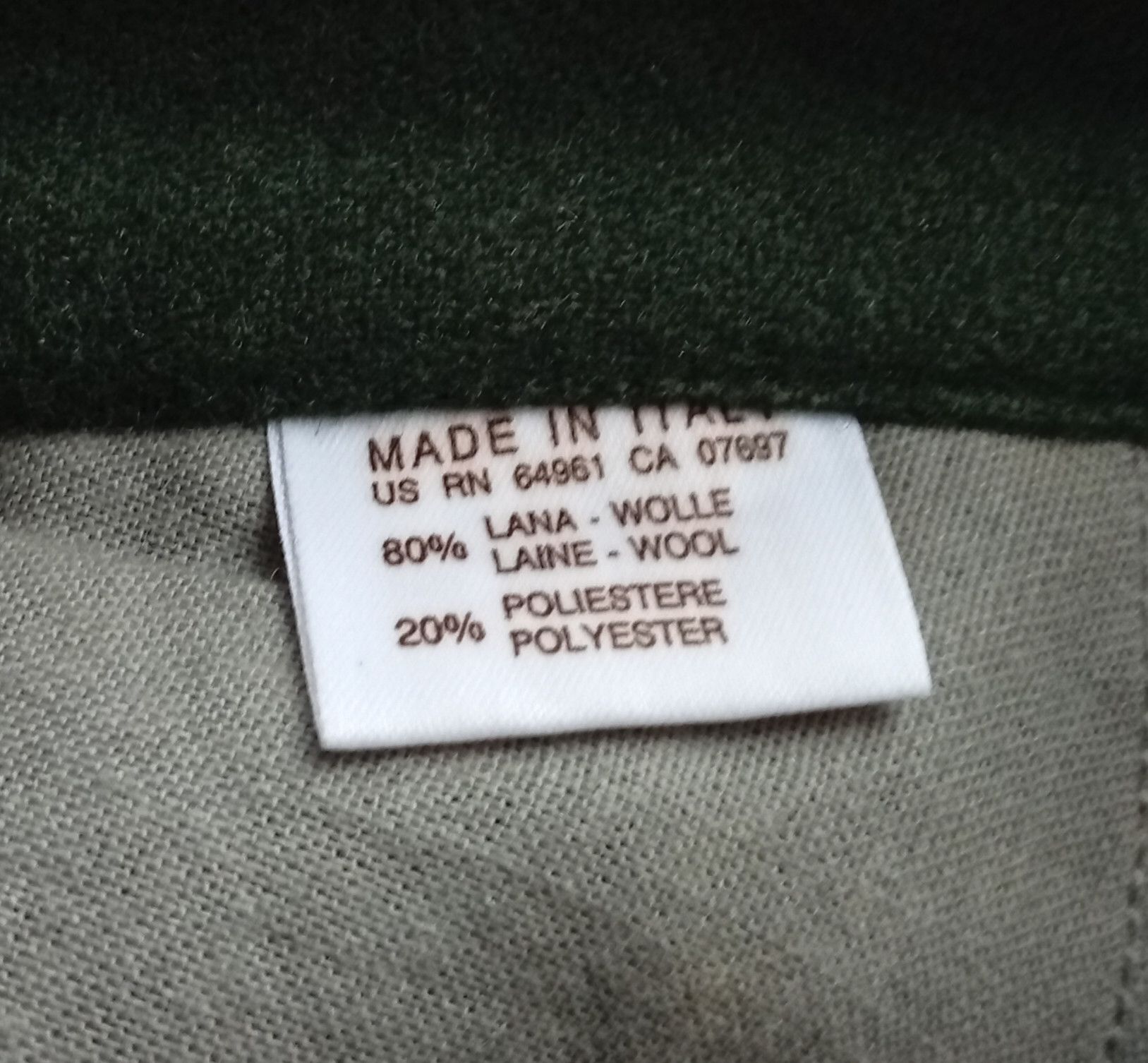 Vintage Giovanotti e Signorine wool trouser pants Size 27" / US 4 / IT 40 - 5 Thumbnail