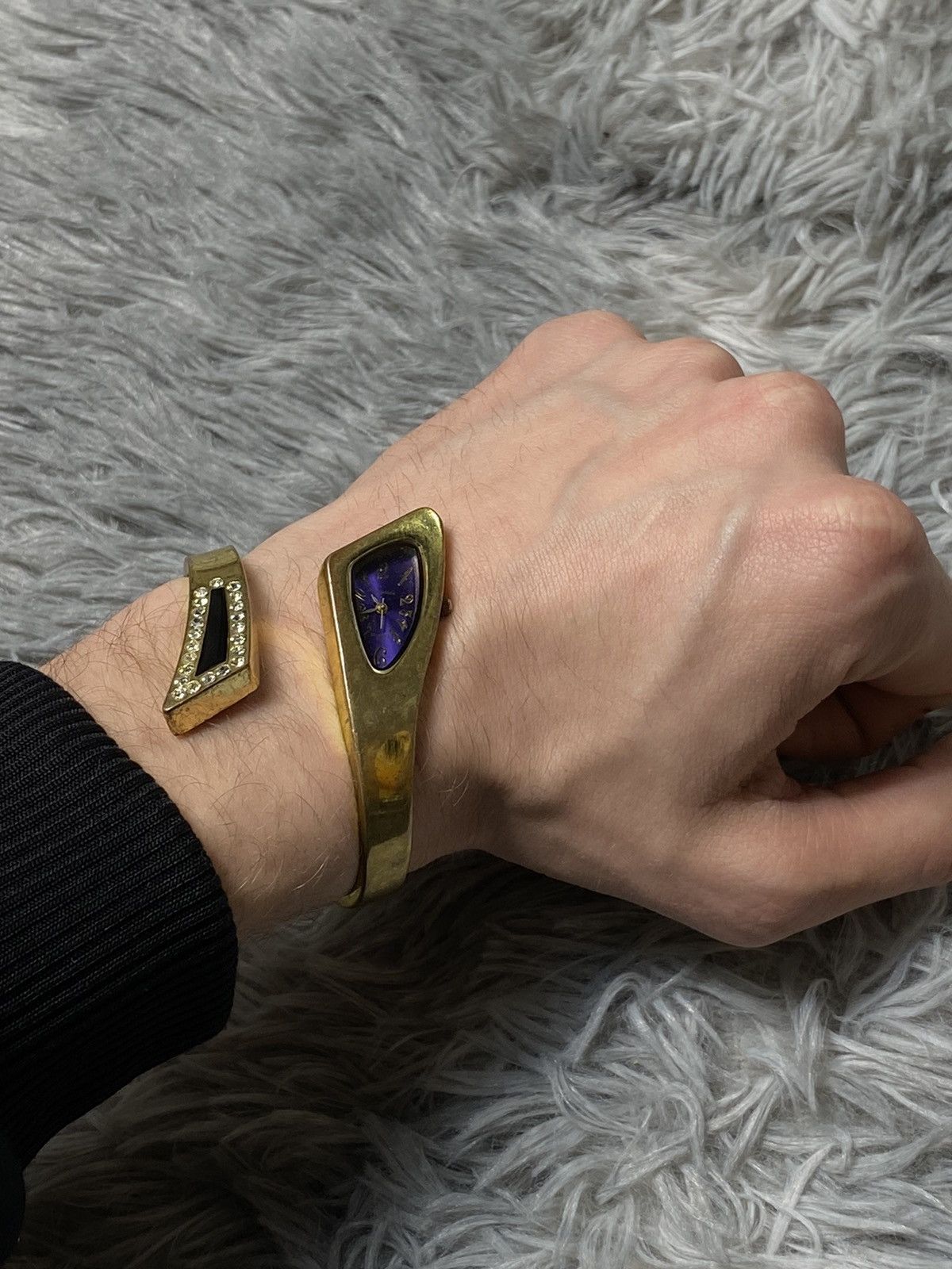 Japanese Brand × Jewelry × Vintage Snake Sculptural Golden Elegance Watch - Japanese Brand Size ONE SIZE - 7 Thumbnail