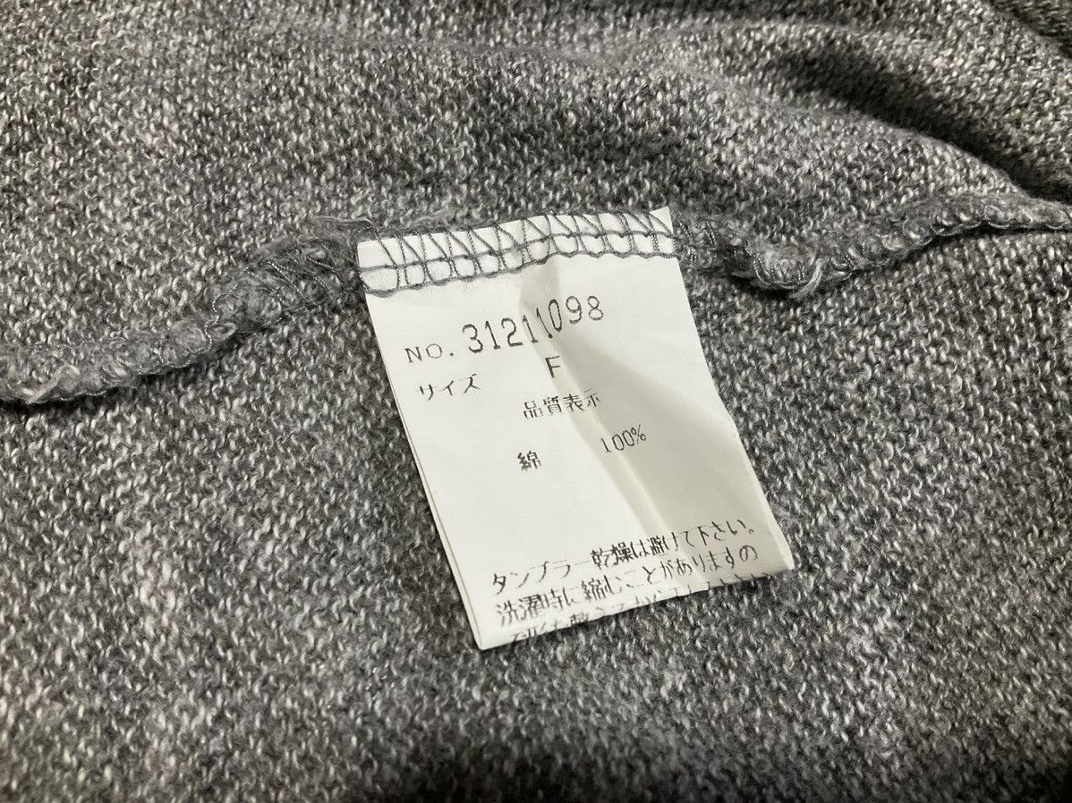 Hysteric Glamour × If Six Was Nine × Le Grande Bleu (L.G.B.) 🔥Y2K Archived G.O.A Asymmetrical Frayed Long Sleeve Shirt Size US S / EU 44-46 / 1 - 7 Thumbnail