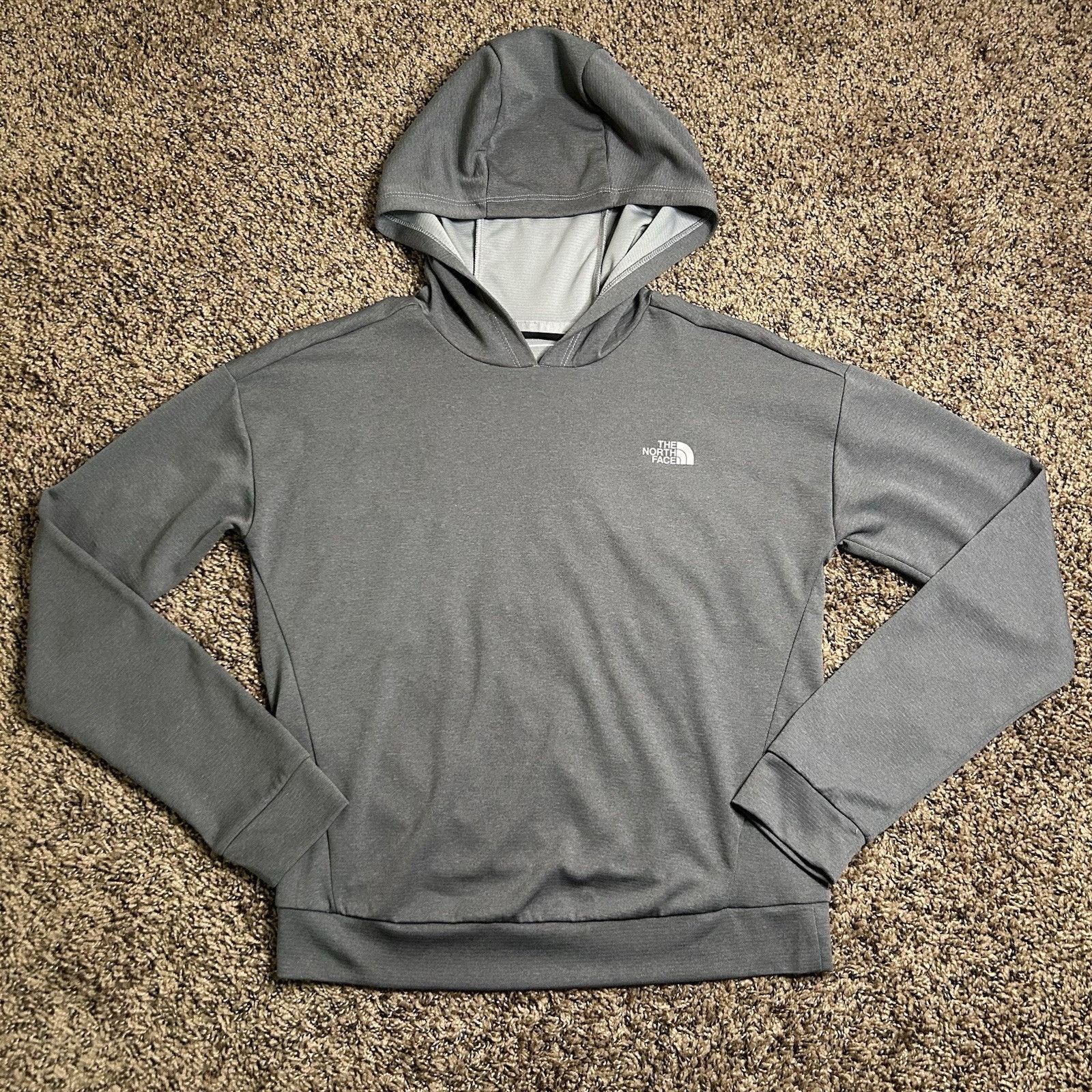 The North Face The North Face Performance Hoodie Pullover Women's S Gray Size M / US 6-8 / IT 42-44 - 1 Thumbnail
