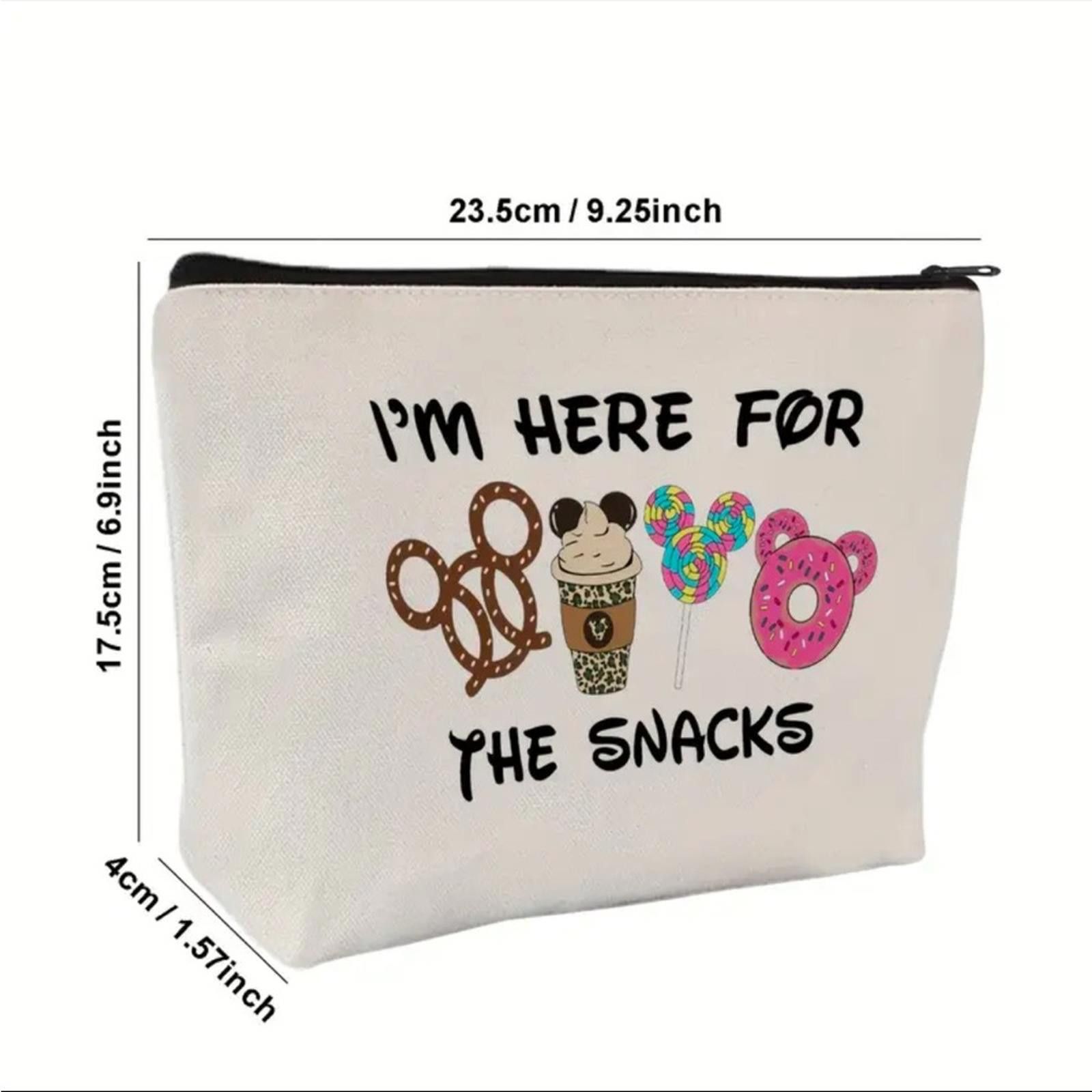 Designer Disney Style Cosmetic Bag NWT Size ONE SIZE - 2 Thumbnail