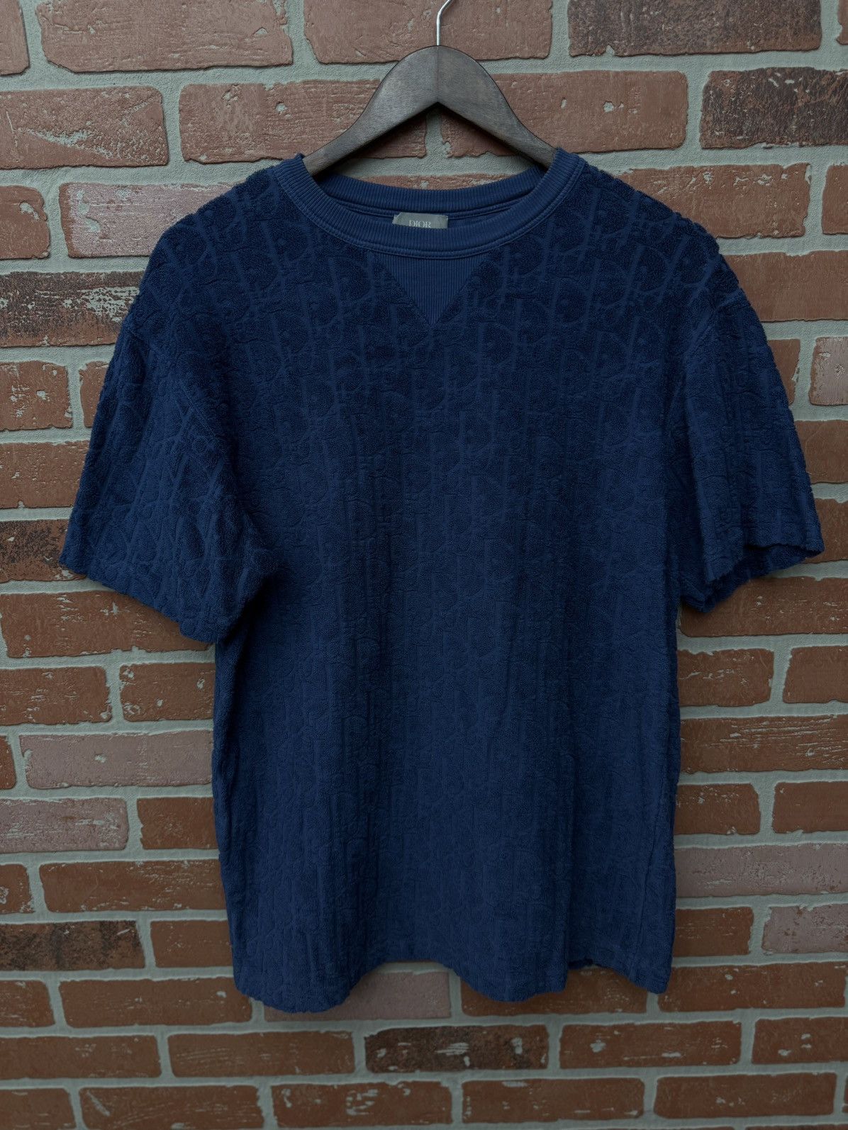 Dior Dior Oblique Blue Exlusive Color Tee Shirt Size Small Size US S / EU 44-46 / 1 - 1 Thumbnail
