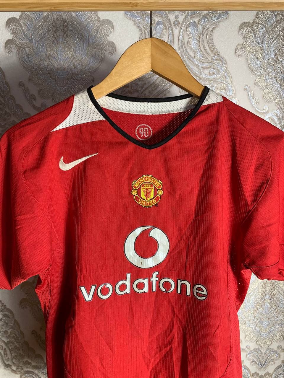 Nike VERY RARE NIKE FC MANCHESTER UNITED ENGLAND SOCCER JERSEY Size US XS / EU 42 / 0 - 2 Thumbnail