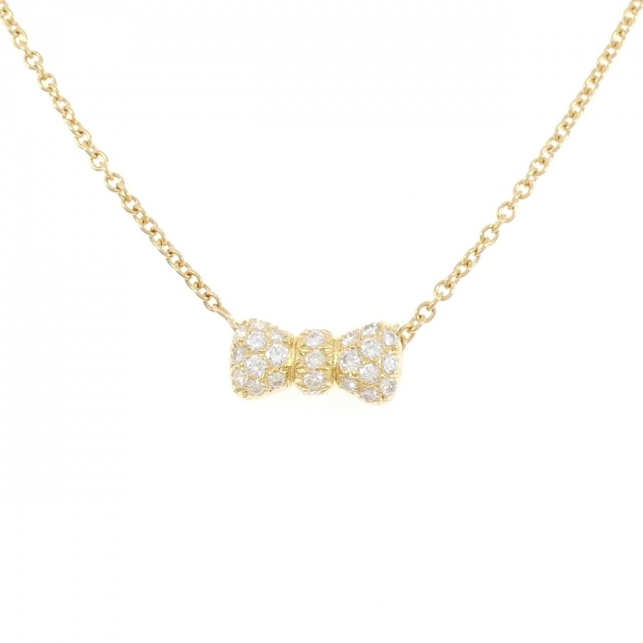 Van Cleef & Arpels Van Cleef & Arpels Van Cleef & Arpels Au750 Diamond Necklace Metal Necklace DUTY FREE for USA Size ONE SIZE - 1 Thumbnail