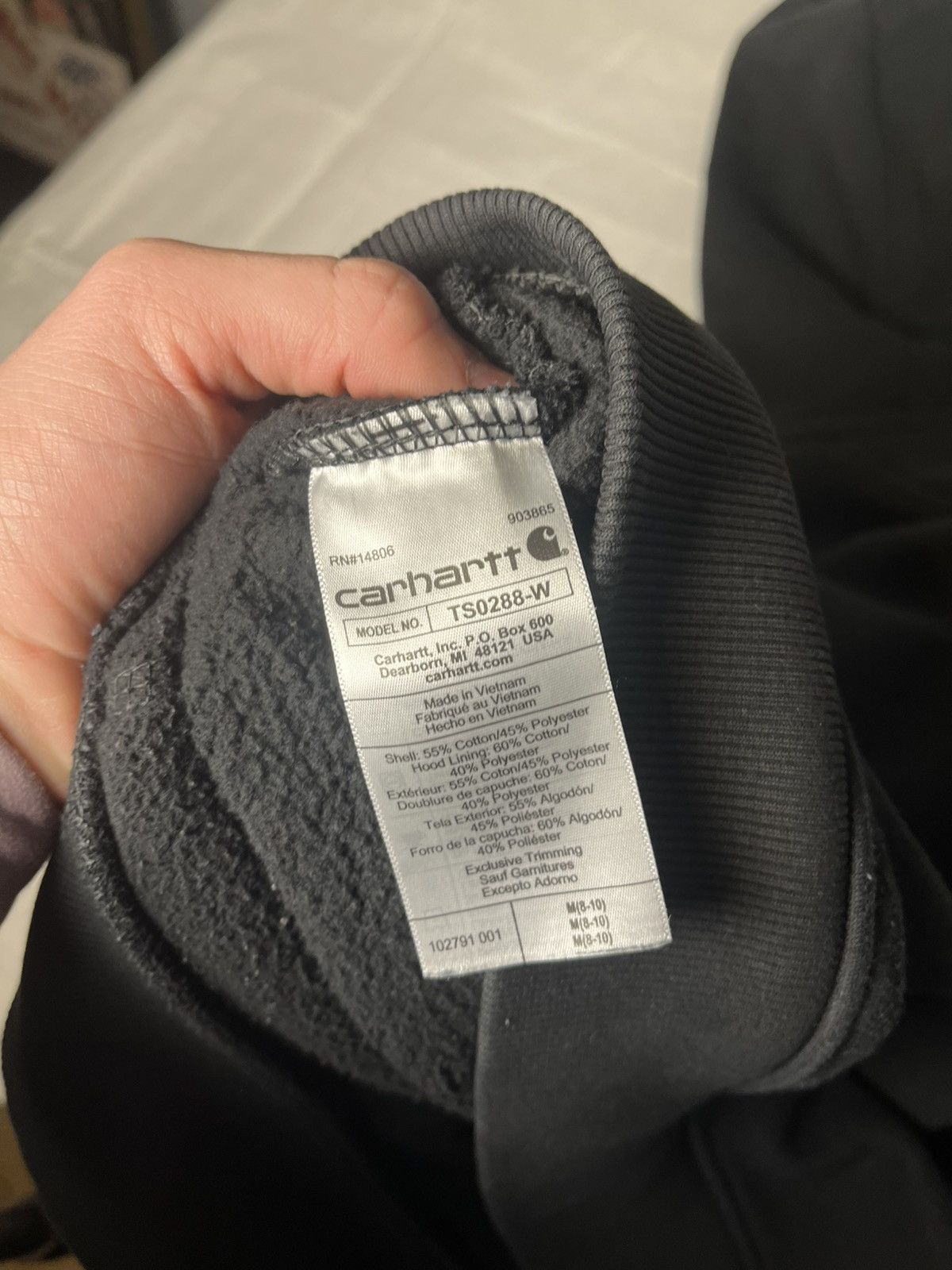 Carhartt Black Carhartt Hoodie Size US M / EU 48-50 / 2 - 3 Thumbnail