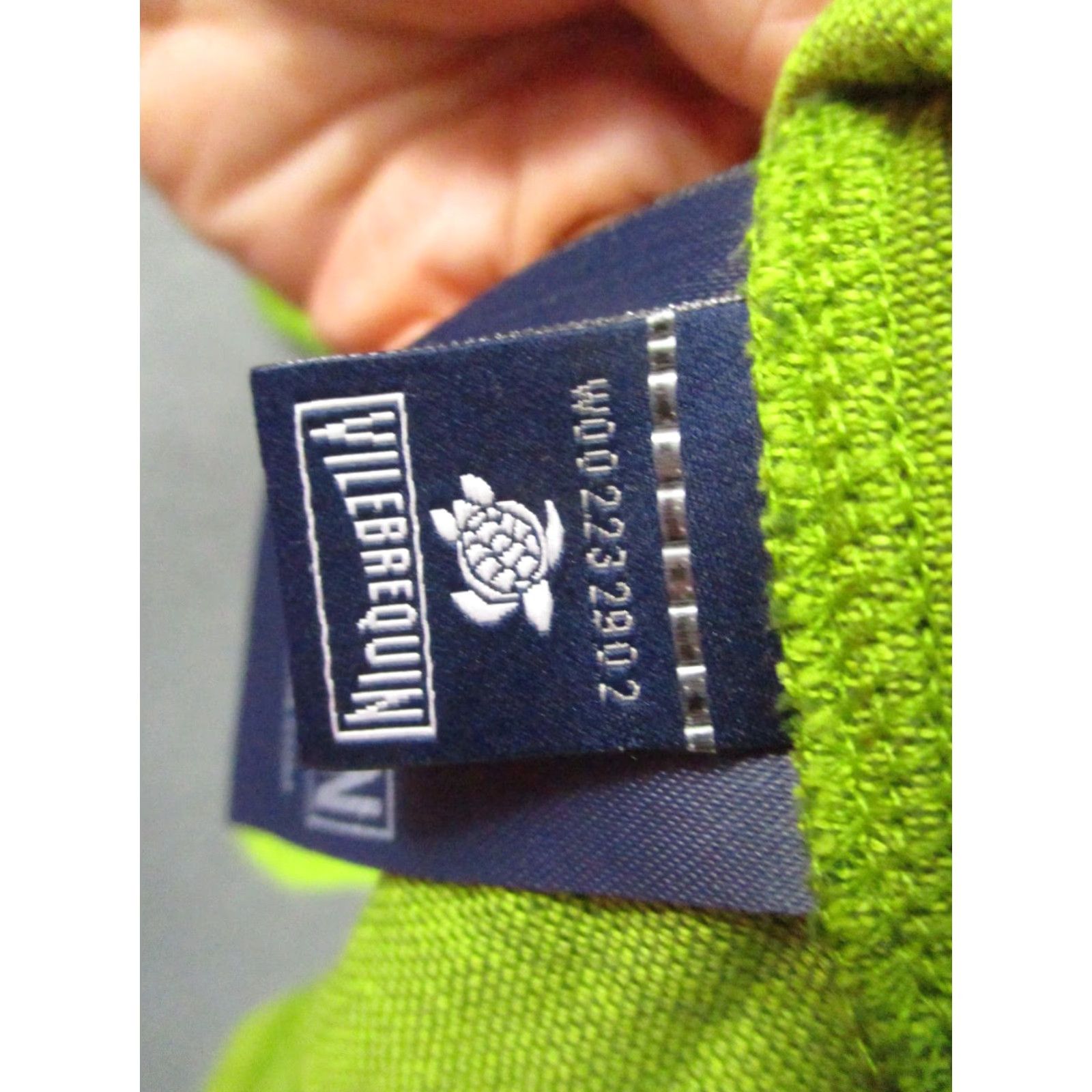 Vilebrequin Vilebrequin Polo Shirt Mens 3XL Green Neon Collar Turtle Logo Casual 100% Cotton Size US XXL / EU 58 / 5 - 7 Thumbnail
