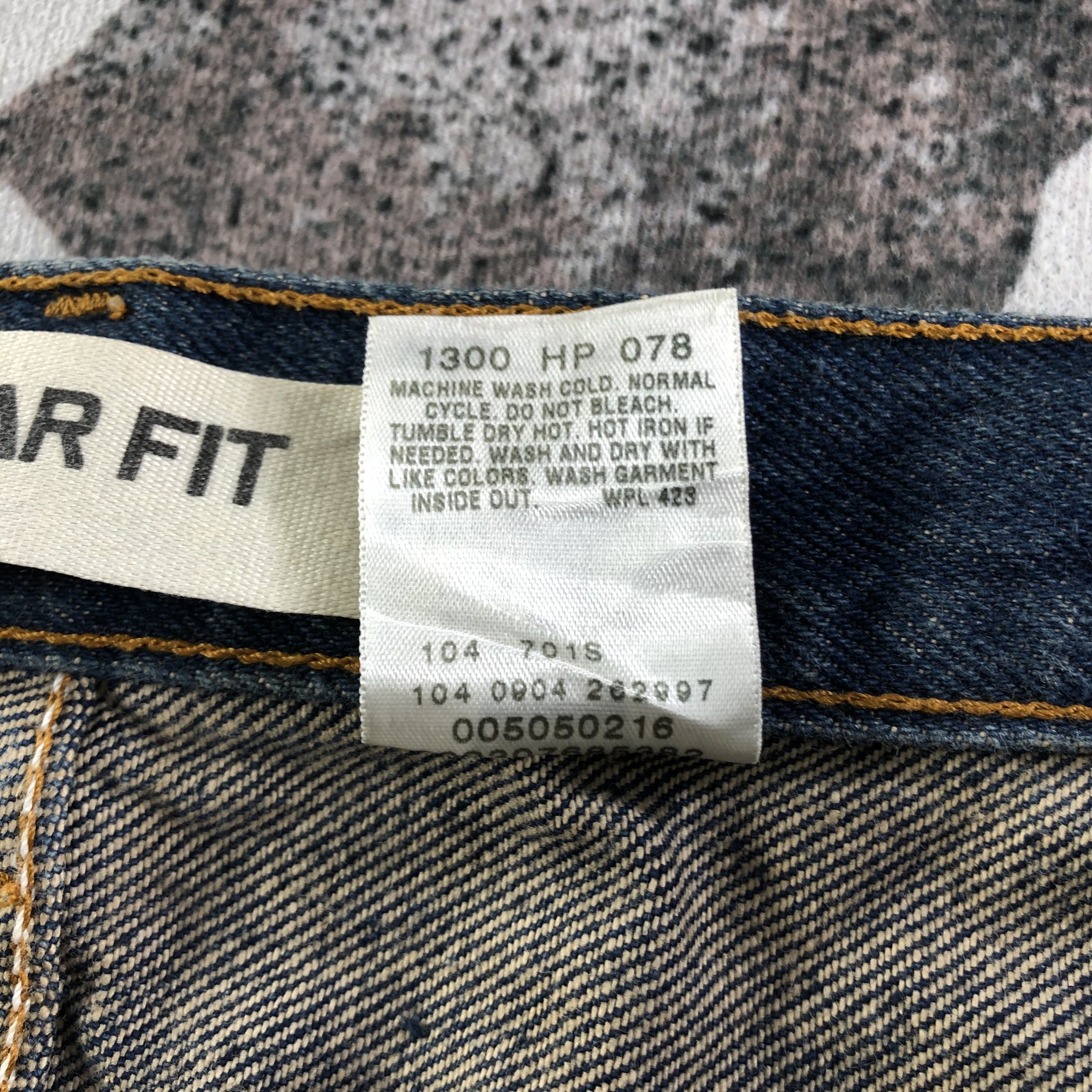 Levi's Vintage Levis 505 Jeans Regular Fit Denim KJ3035 Size US 32 / EU 48 - 11 Thumbnail