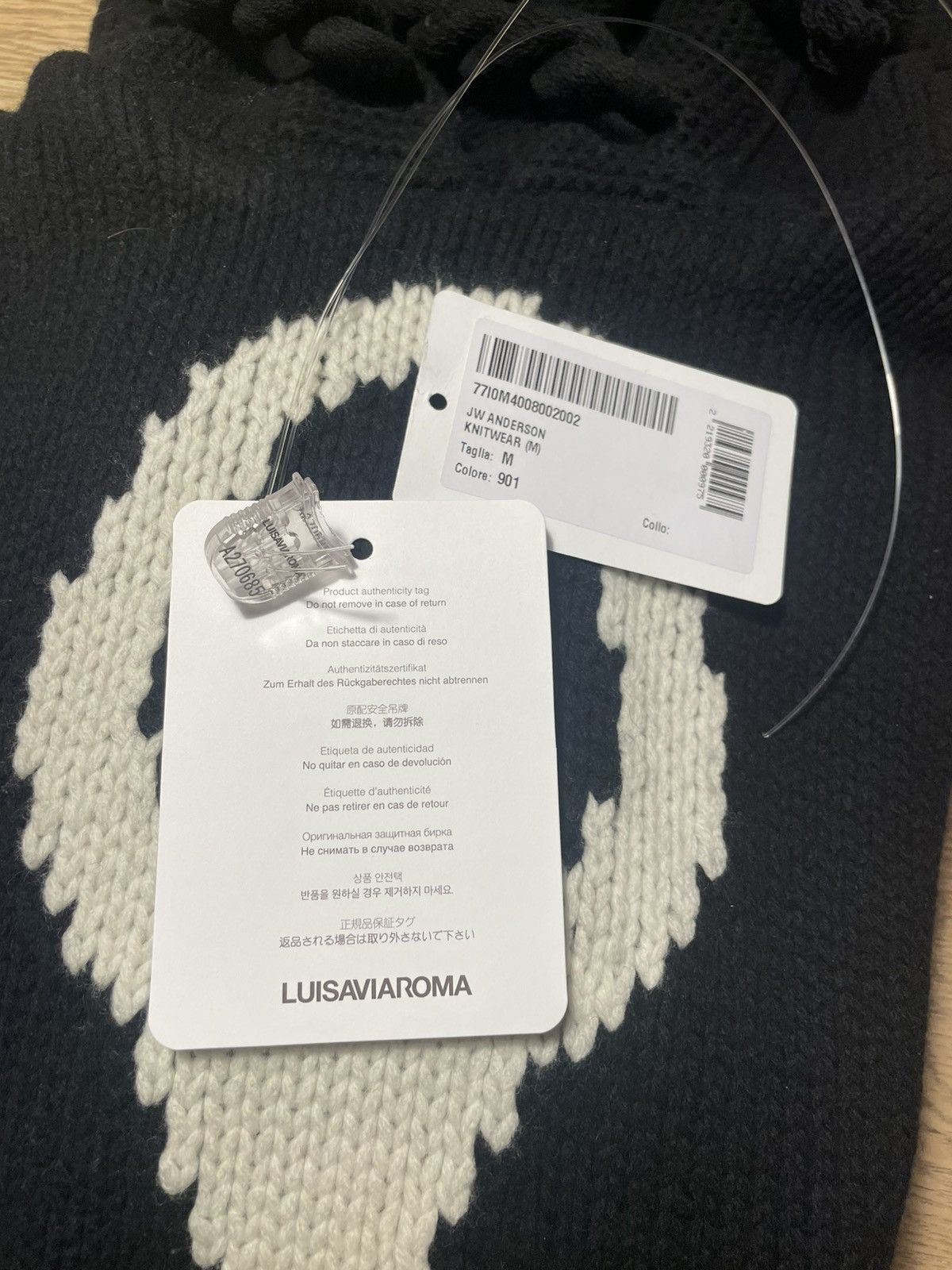 JW Anderson JW Anderson Wool Hoodie Size US M / EU 48-50 / 2 - 7 Thumbnail