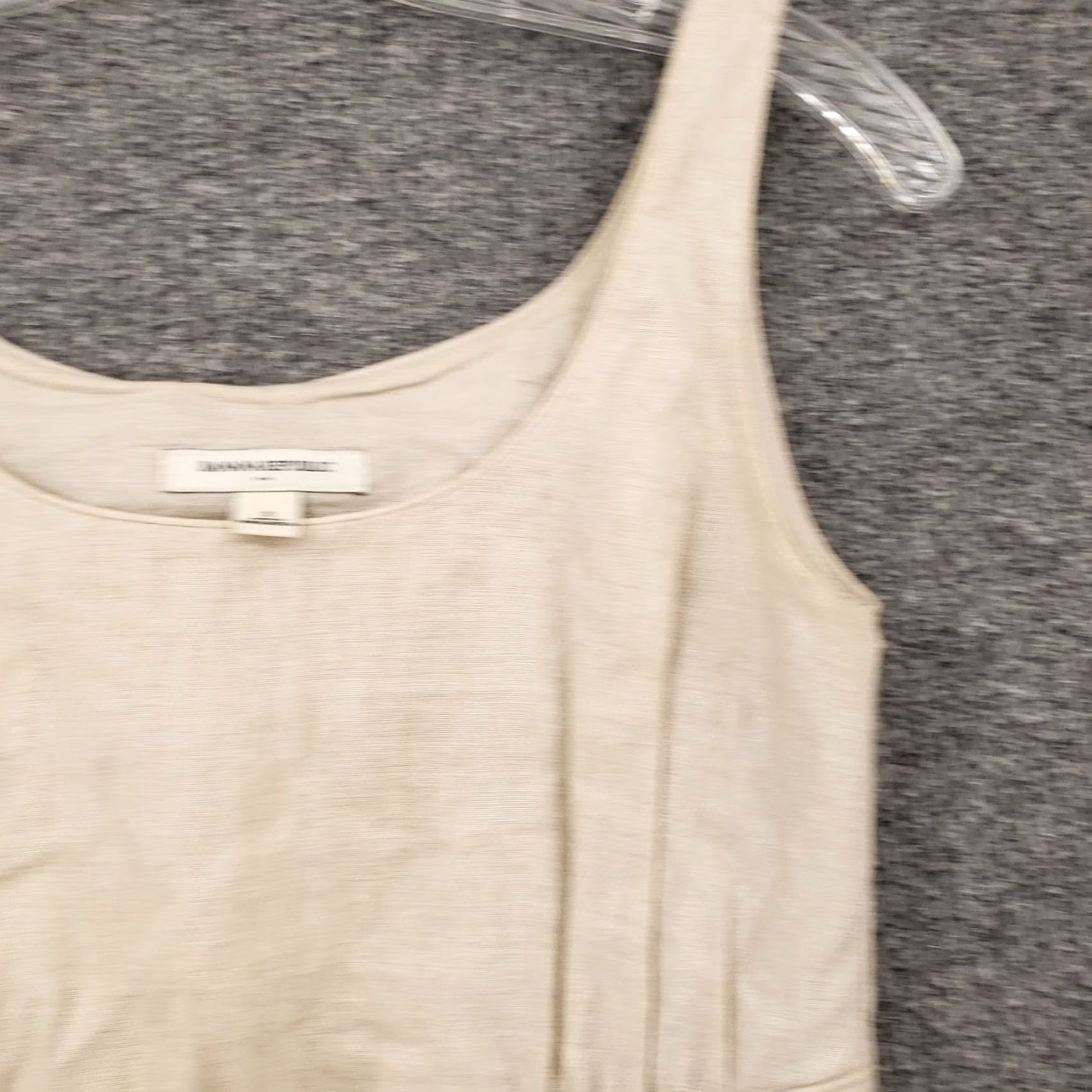Banana Republic Banana Republic Dress Womens 0 Beige Mini Sheath Sleeveless Linen Side Zip Dress Beige Women's Mini Sheath Linen Side Zip 0 XS? Size XS / US 0-2 / IT 36-38 - 6 Thumbnail