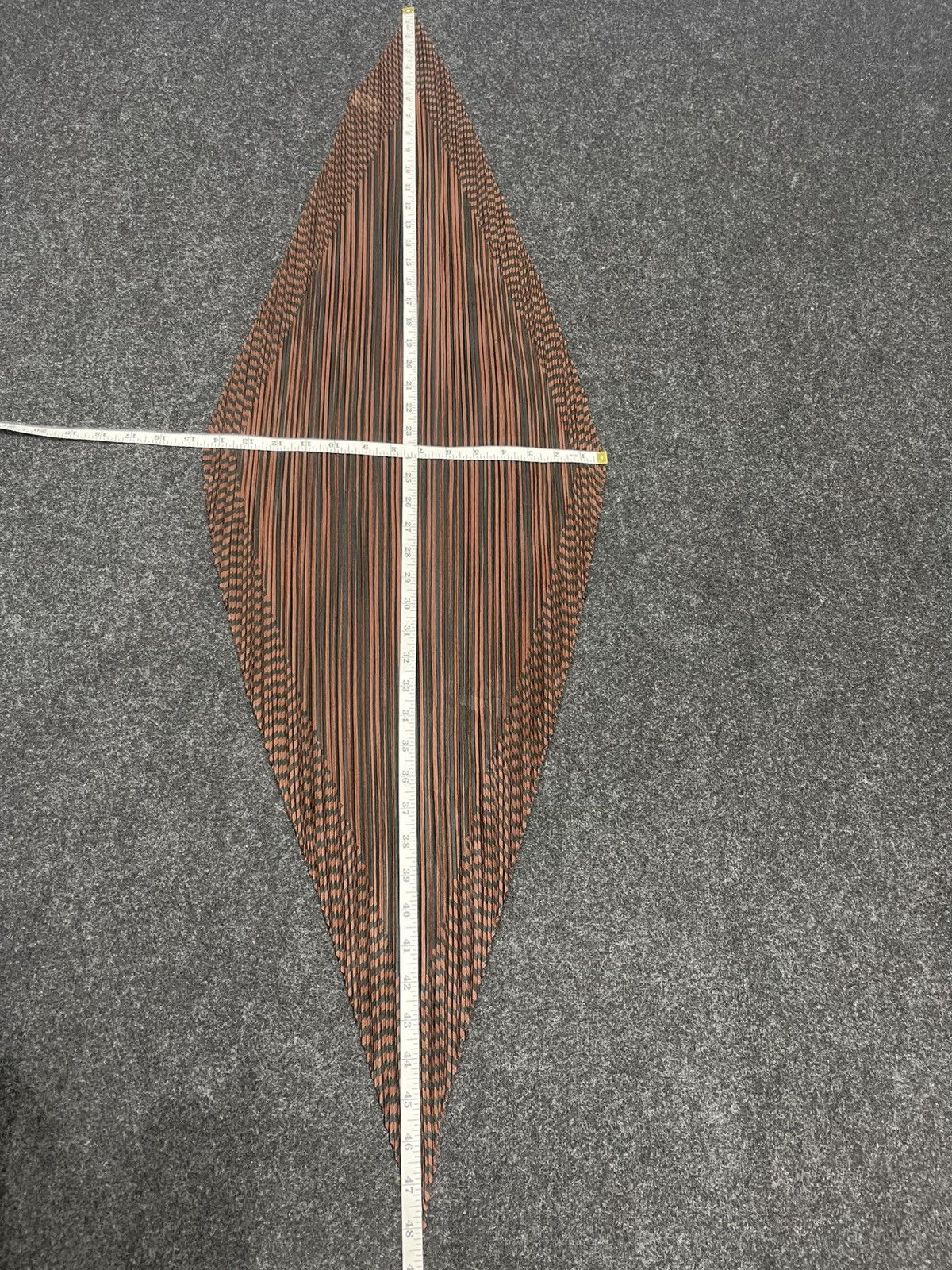 Pleats Please Issey Miyake Issey Miyake Pleats Please "Madame-T" Inspired Zigzag Scarf Size ONE SIZE - 9 Thumbnail