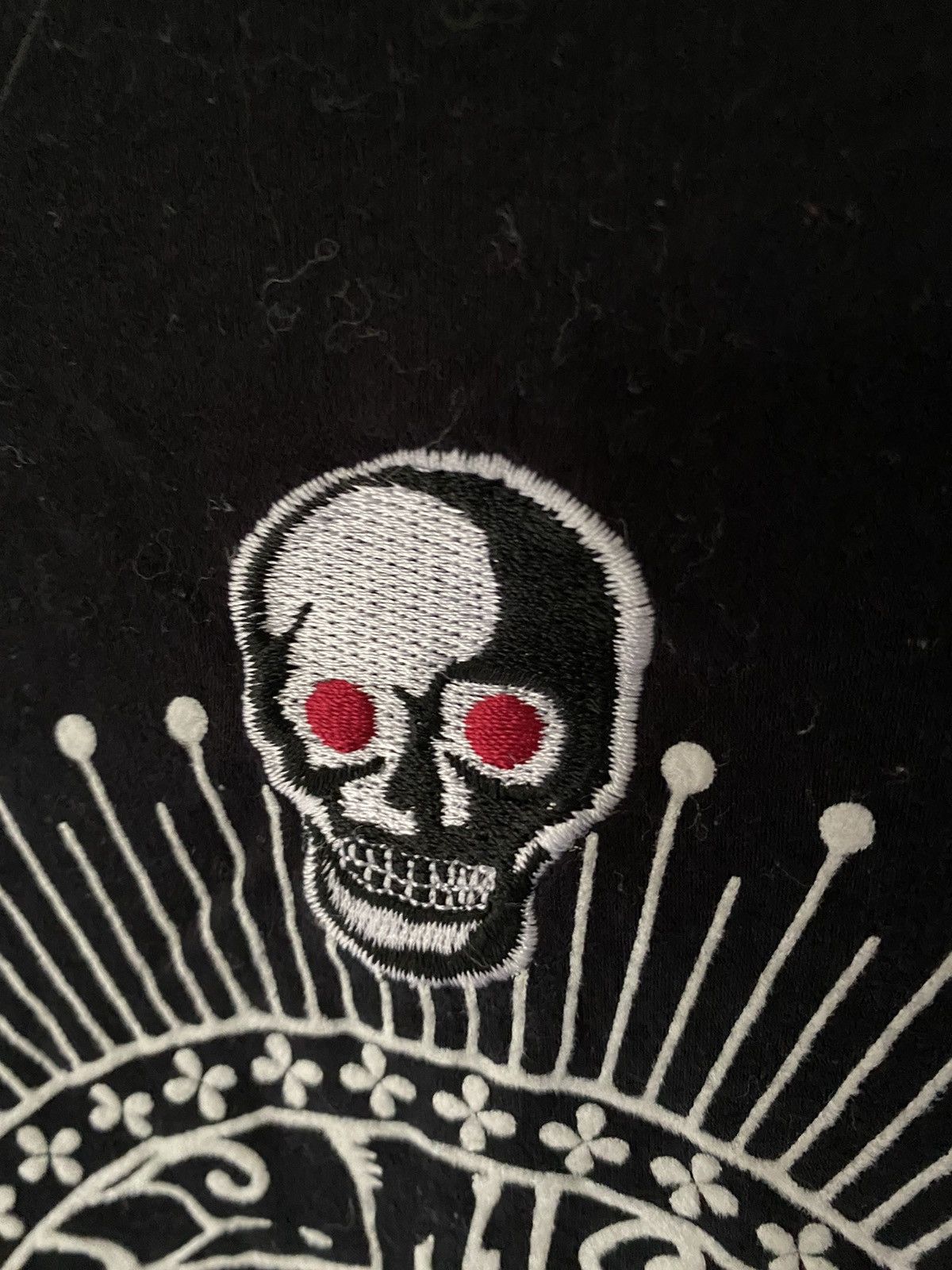 KMRii 2000s Anglasad Japan embroidered Skull trinity Size US S / EU 44-46 / 1 - 6 Thumbnail