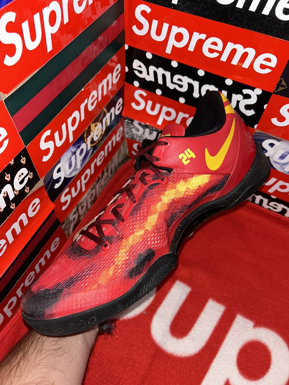 Nike Nike Zoom Kobe 8 ID 586174-992 size 12 NIKEid IronMan Size US 12 / EU 45 - 11 Thumbnail