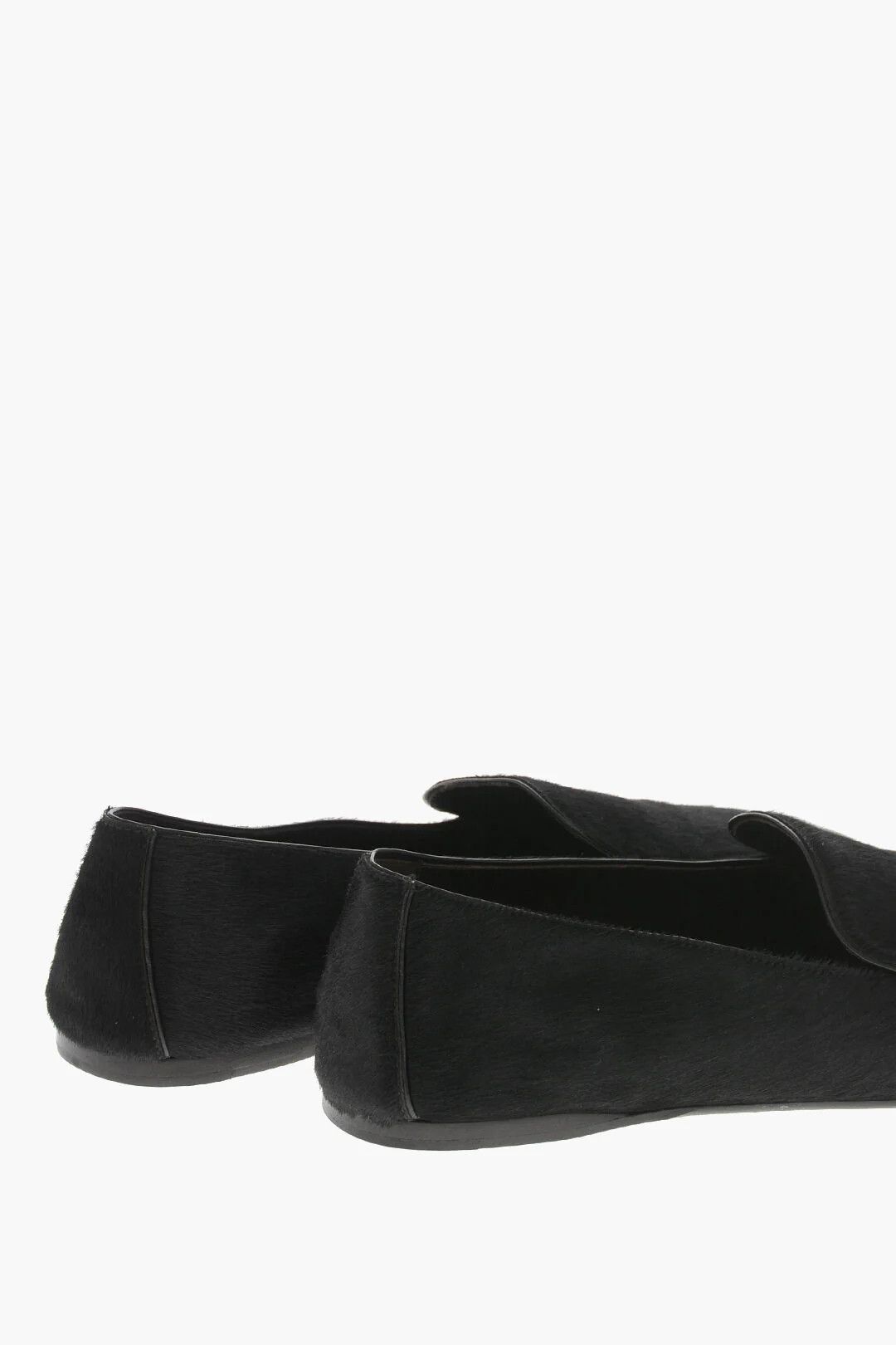 KHAITE og1mm0426 Pony Hair Loafers in Black Size US 7 / IT 37 - 2 Thumbnail