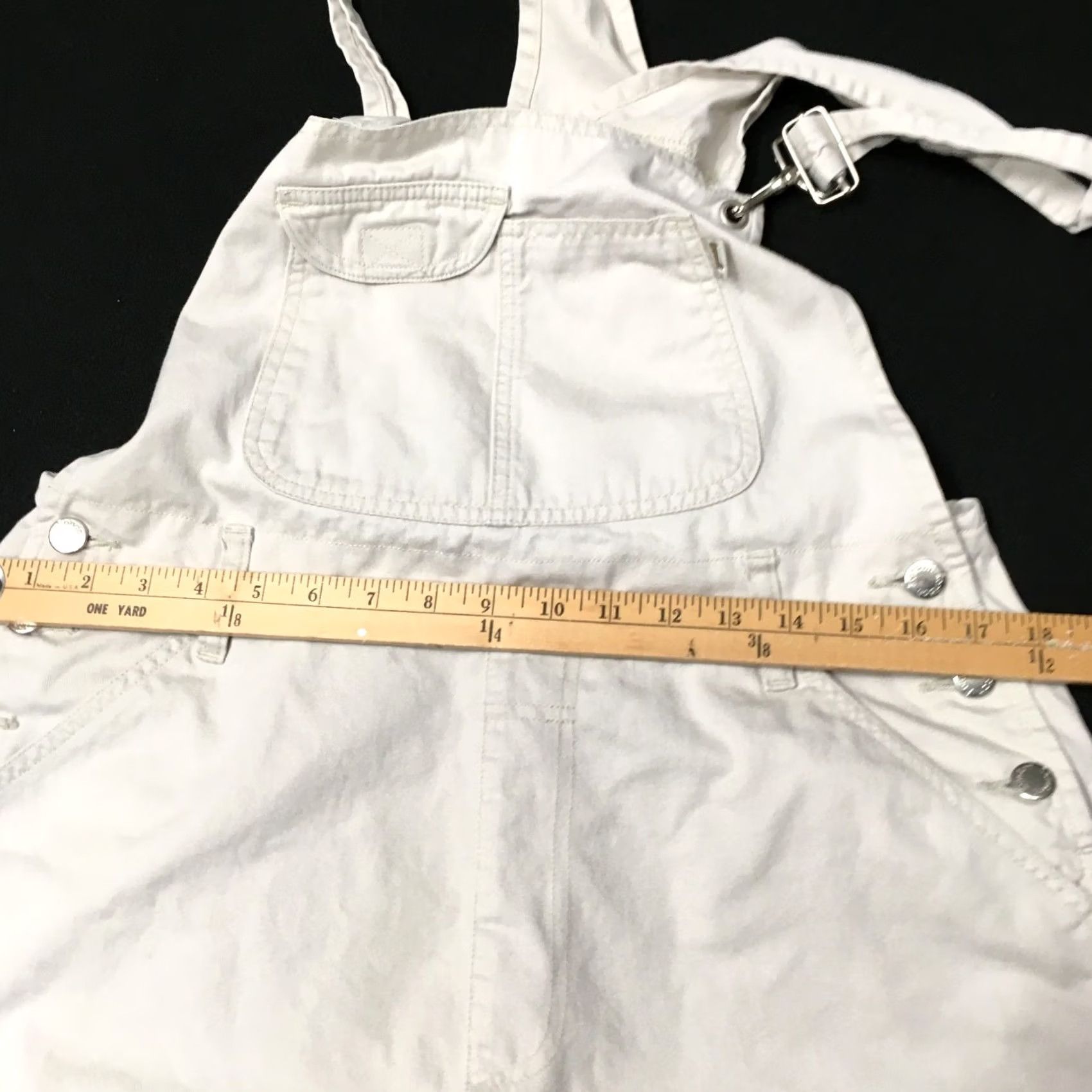 Vintage VINTAGE 90s LONDON LONDON Overalls COVERALLS LARGE 10 COTTON BEIGE Streetwear Size 36" / US 14 / IT 50 - 7 Thumbnail