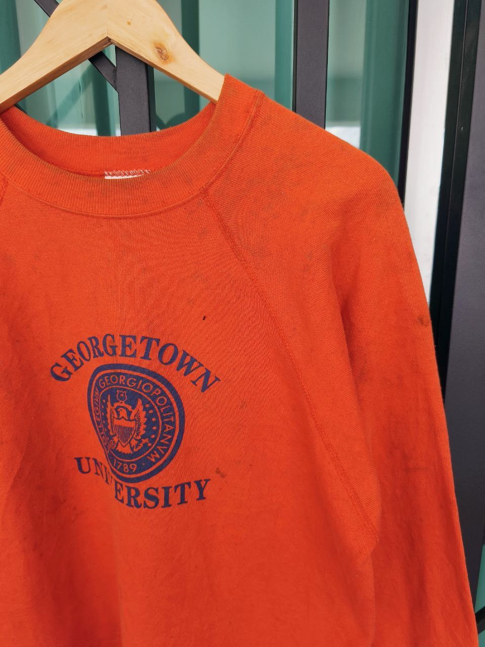 Designer Vintage Georgetown University Sweatshirt Size US M / EU 48-50 / 2 - 4 Thumbnail