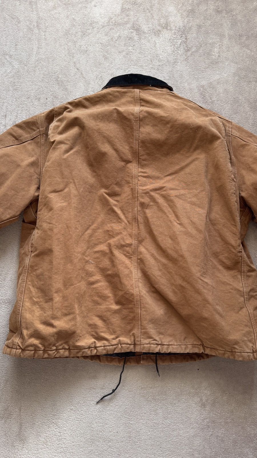 Carhartt Vintage 90's Jacket C28 Detroit Trucker Duck active work ysl Size US XXL / EU 58 / 5 - 4 Thumbnail