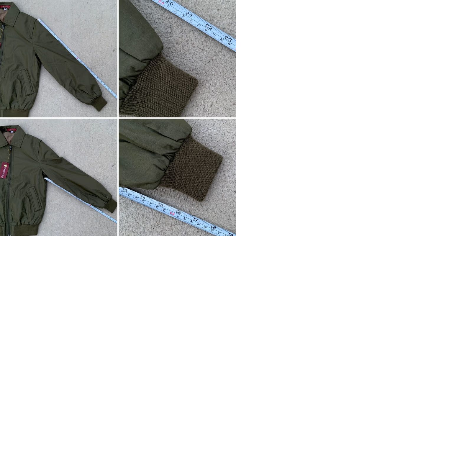 Vintage VINTAGE Sasson New York Paris Windbreaker Jacket 1980s Size S Green Women Mens Small Olive Army Green Jacket Size S / US 4 / IT 40 - 9 Thumbnail