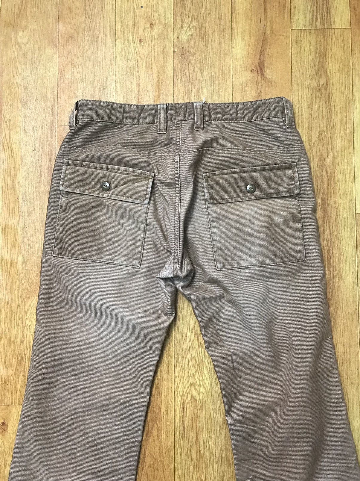 If Six Was Nine × Japanese Brand × KMRii IKKA Multi Zipper Cargo Corduroy Pant Size US 32 / EU 48 - 8 Thumbnail