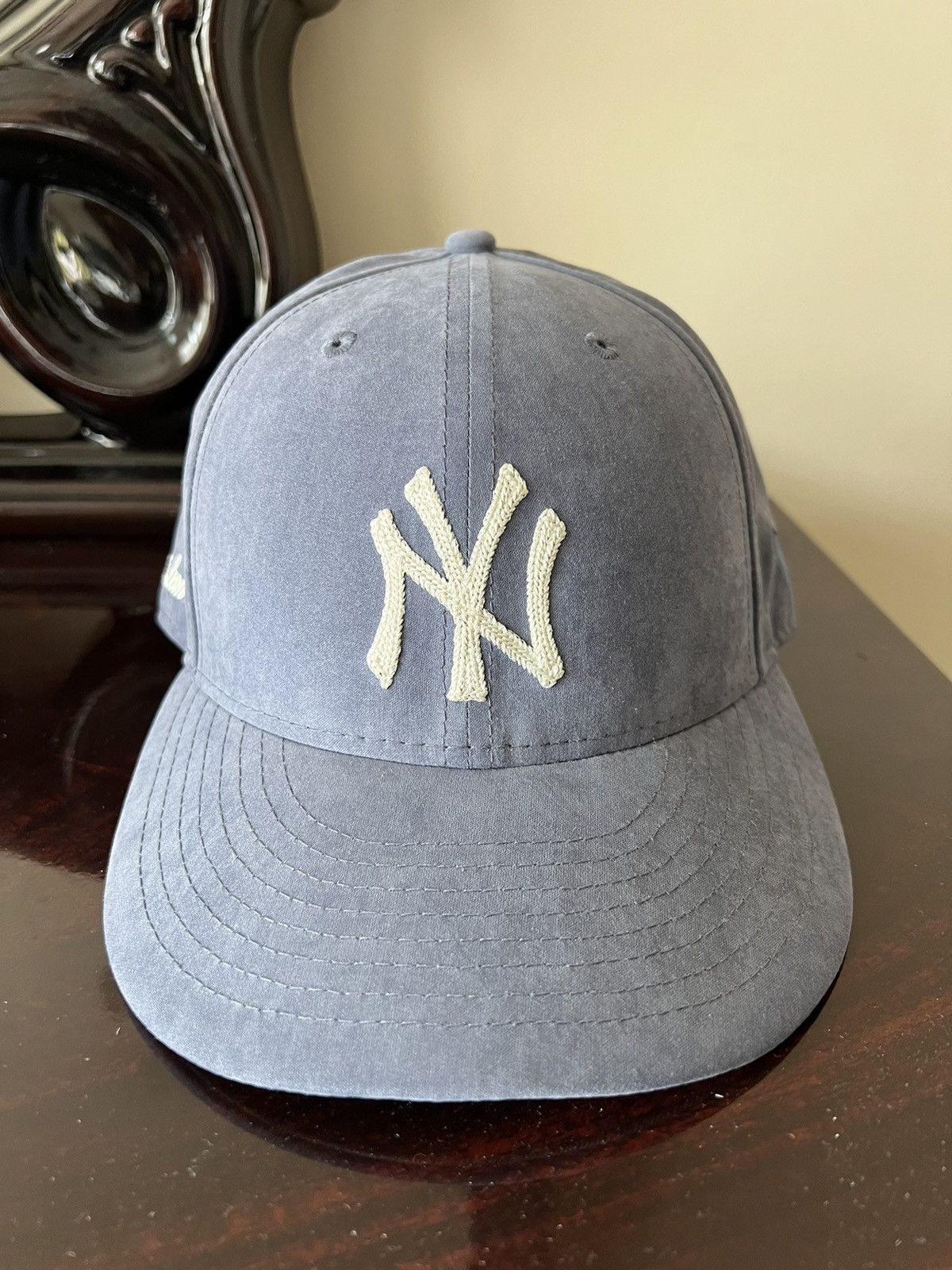 New Era SS21 Brushed Nylon Yankees Hat 7 1/8 Light Blue | Grailed