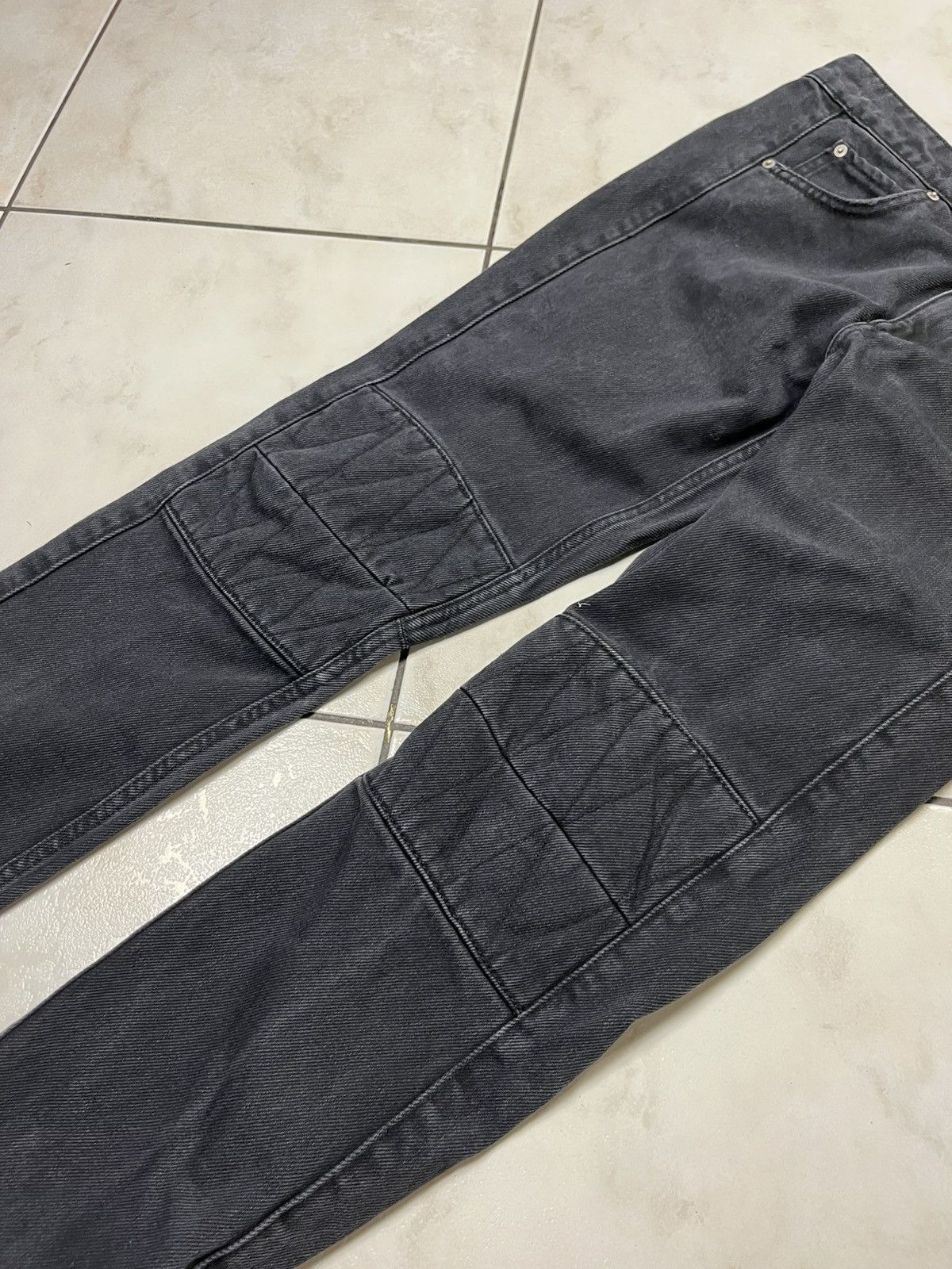 H&M × Isabel Marant × Isabel Marant Etoile Isabel Marant Pour H&M biker washed denim jeans zip pants Size US 28 / EU 44 - 8 Thumbnail