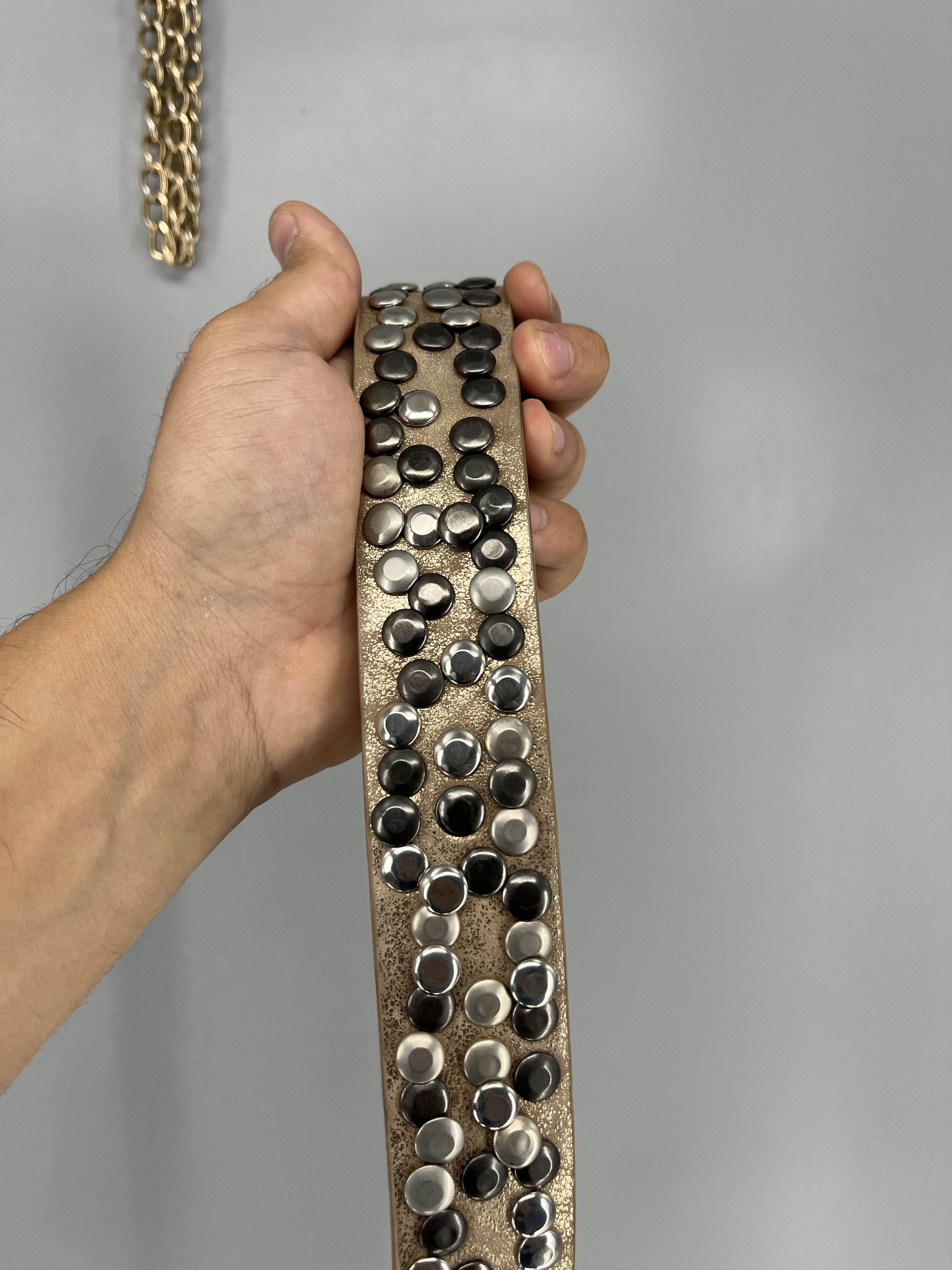 Vintage Vintage 90s Punk Belt Leather Band Rock Y2K 90s Y2K Size ONE SIZE - 8 Thumbnail