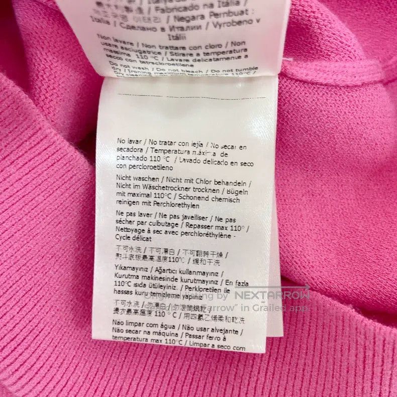 Fendi Fendi Pink Knit Top Size XS / US 0-2 / IT 36-38 - 9 Thumbnail