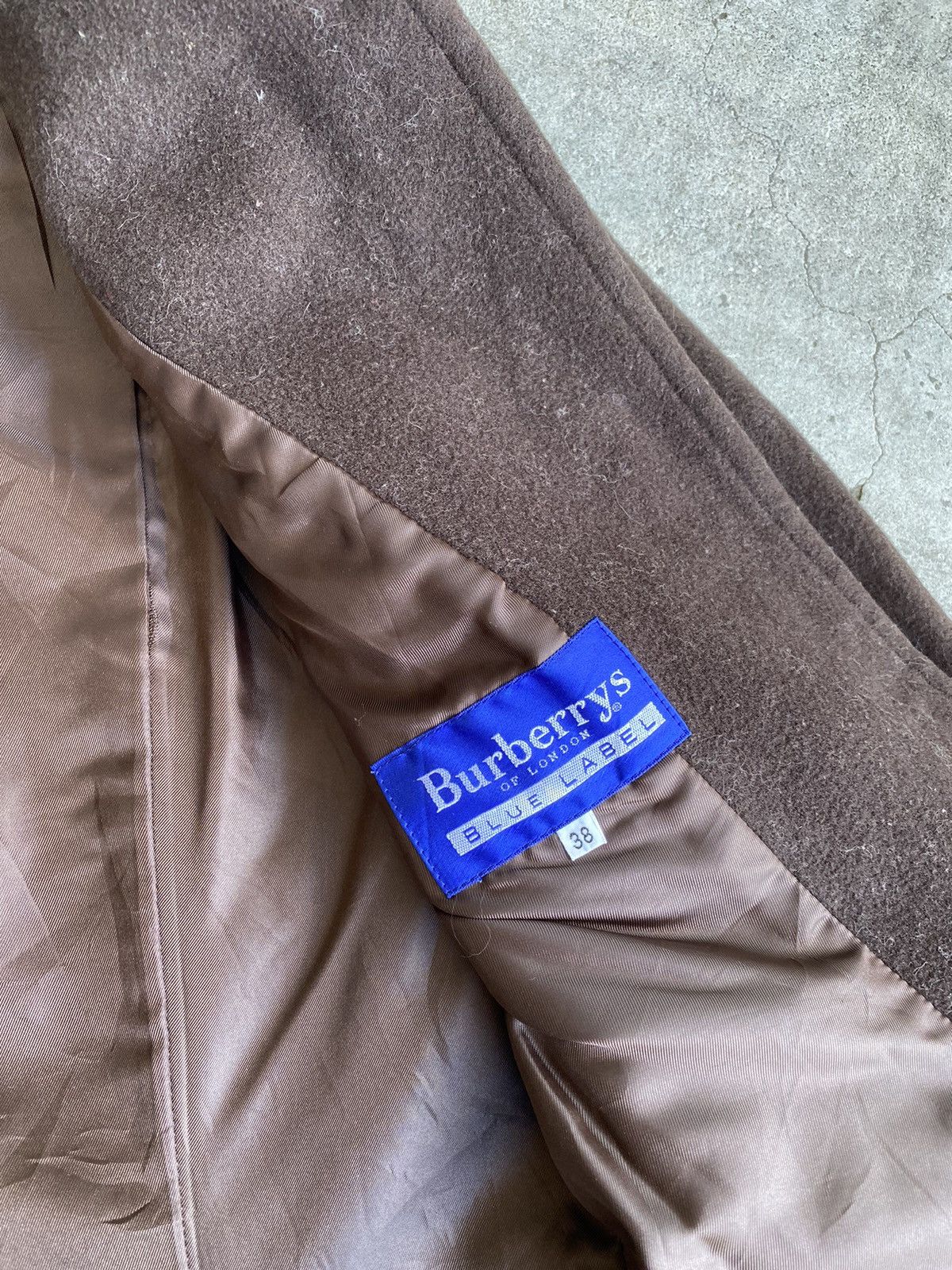Burberry Burberry Wool Coat Long Jacket Size S / US 4 / IT 40 - 6 Thumbnail