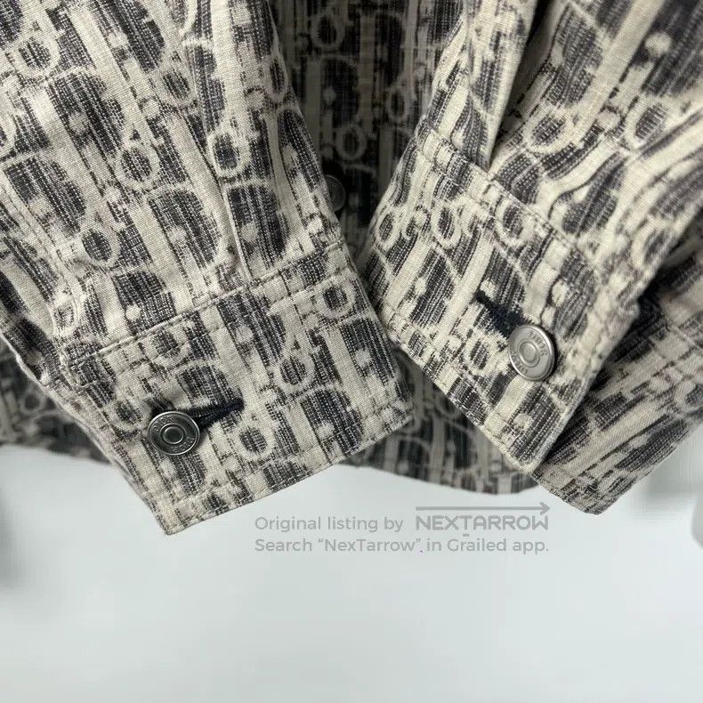 Chanel Chanel Grey old flower-printed denim shirt Size XS / US 0-2 / IT 36-38 - 4 Thumbnail