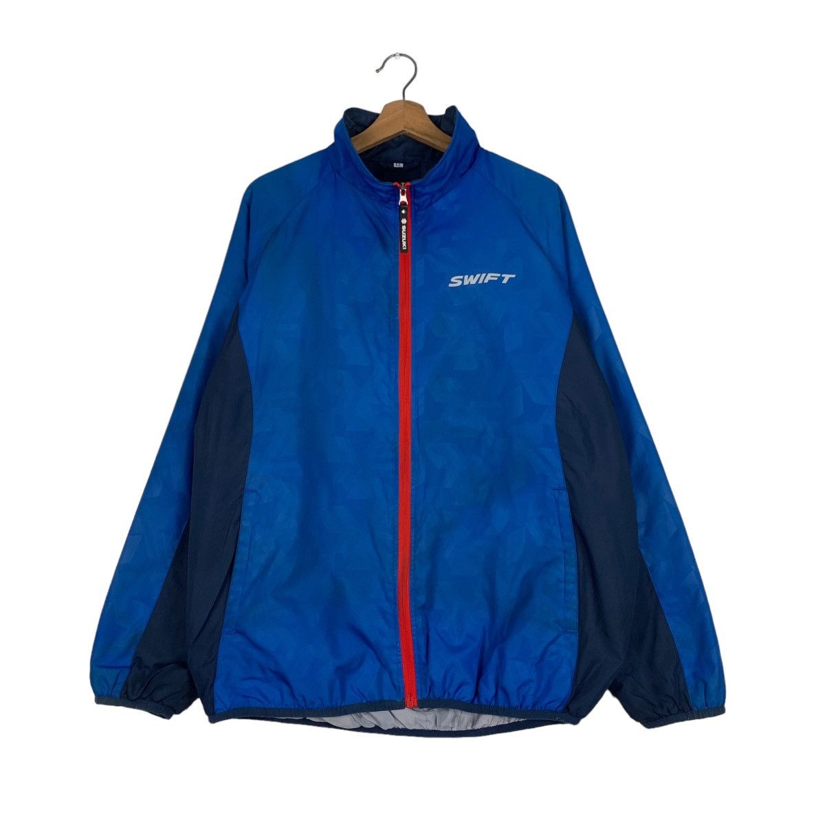 Japanese Brand SUZUKI SWIFT Motorsport Blue Light Jacket #0897-C40 Size US L / EU 52-54 / 3 - 1 Thumbnail