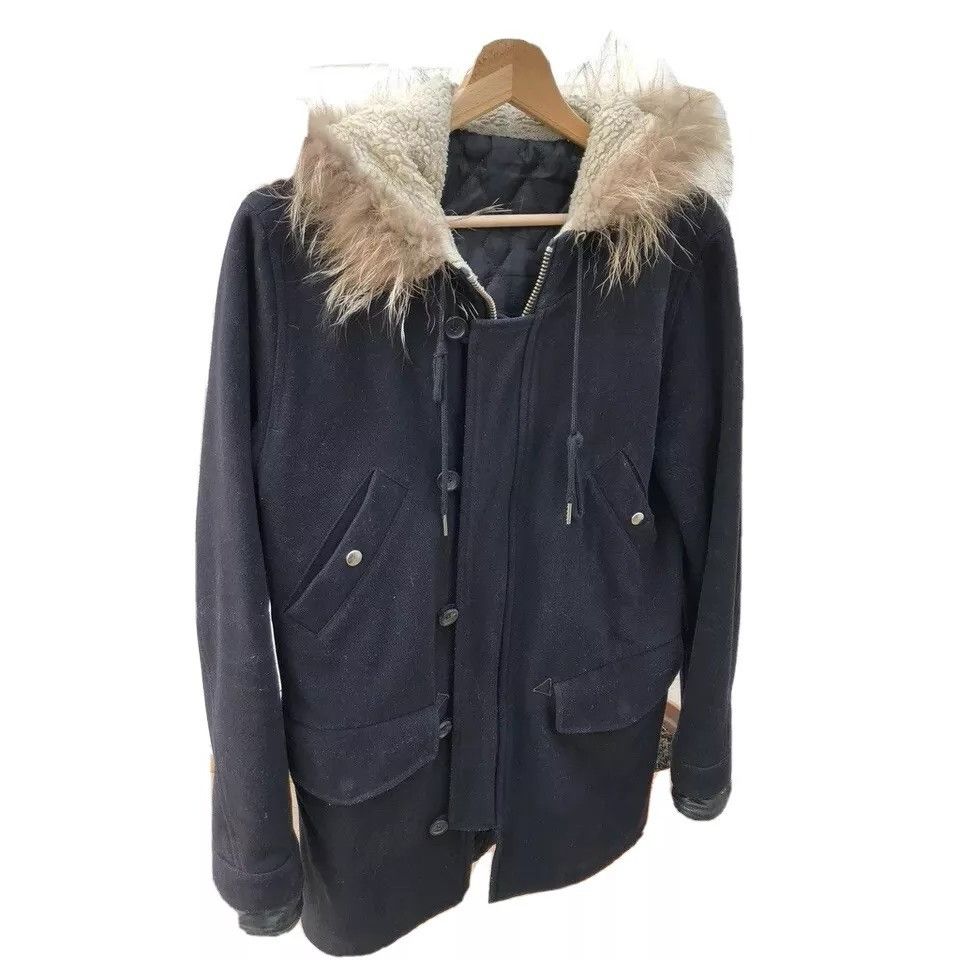 Sandro Navy Winter Parka Size US M / EU 48-50 / 2 - 1 Thumbnail