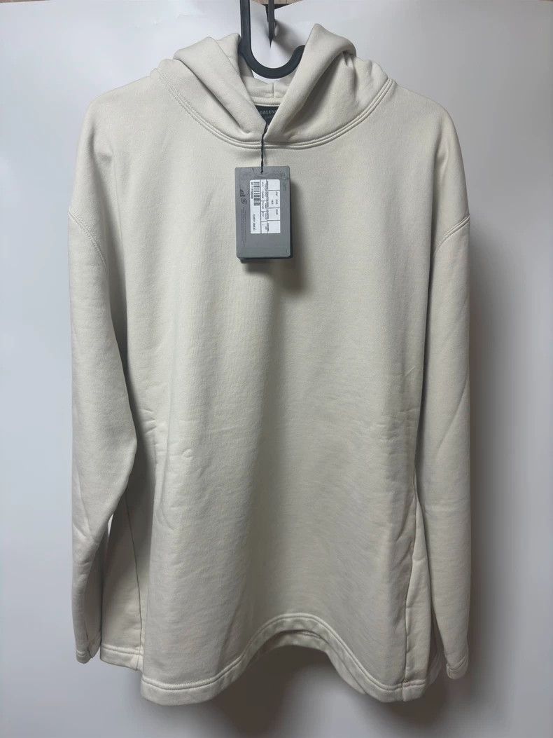 Balenciaga Balenciaga Beige Logo Hoodie With Tags - dmc Size US L / EU 52-54 / 3 - 1 Thumbnail