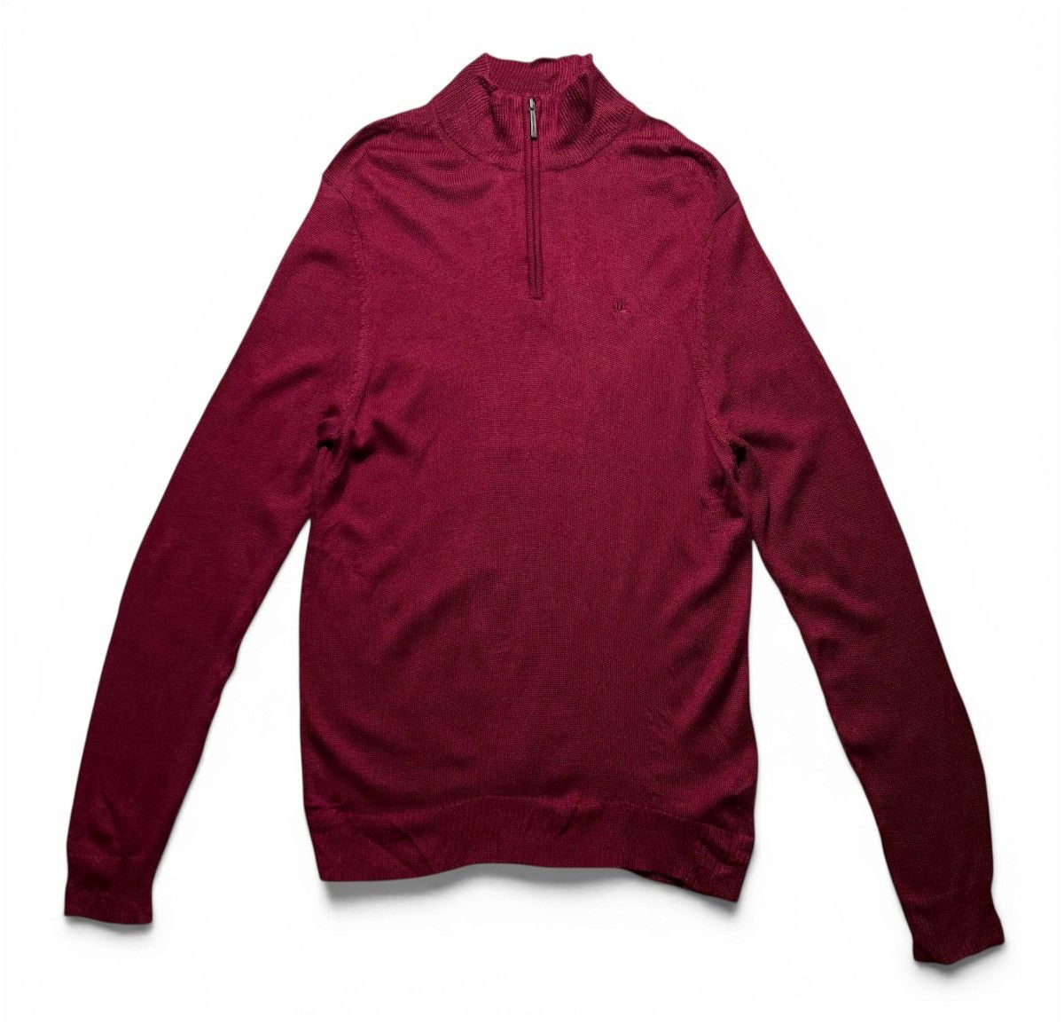 Burberry Burberry 1/3 Zip Sweater Size US L / EU 52-54 / 3 - 1 Thumbnail