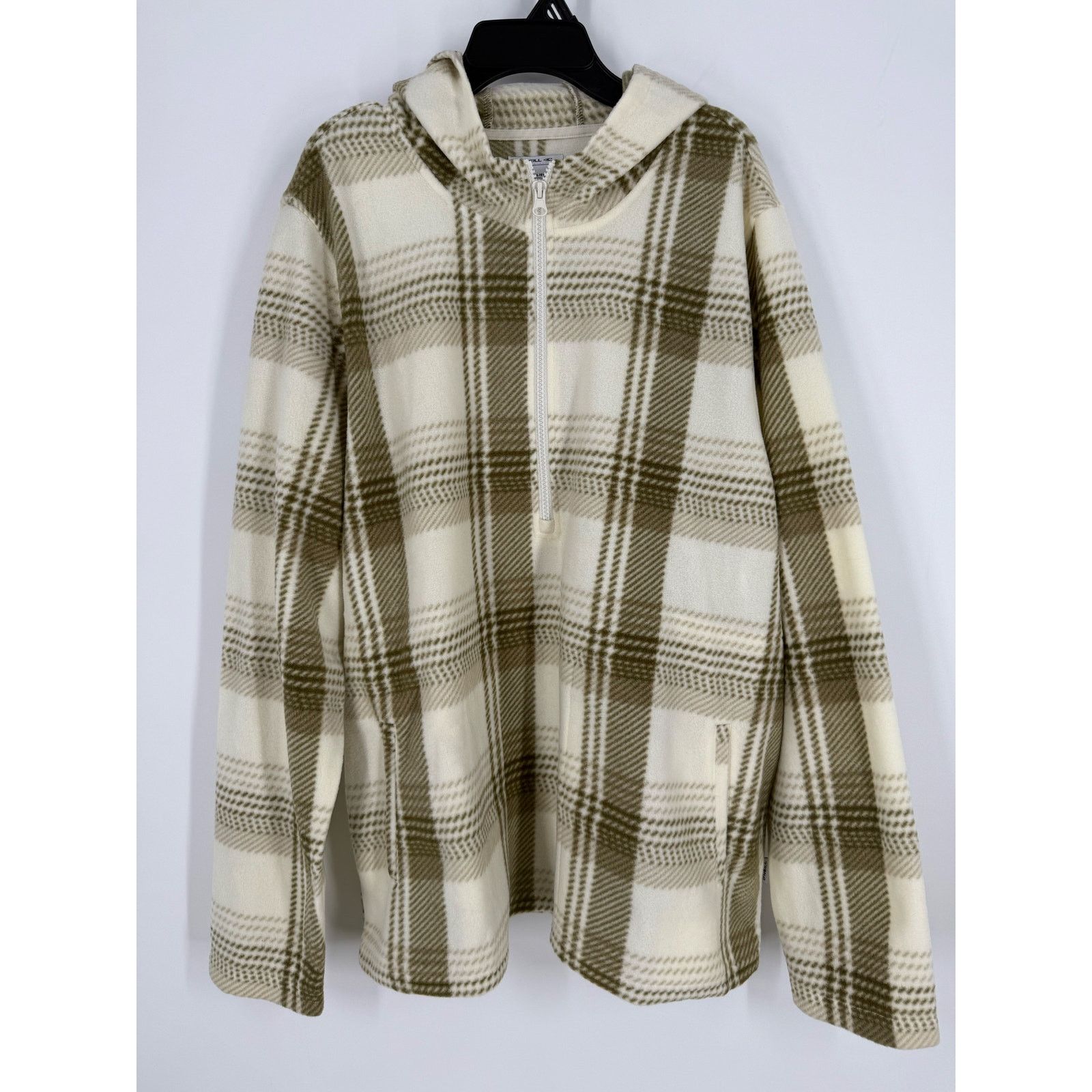 Other NEW O’Neill Womens Fleece Flannel Plaid Hoodie Pullover XL Size XL / US 12-14 / IT 48-50 - 1 Thumbnail