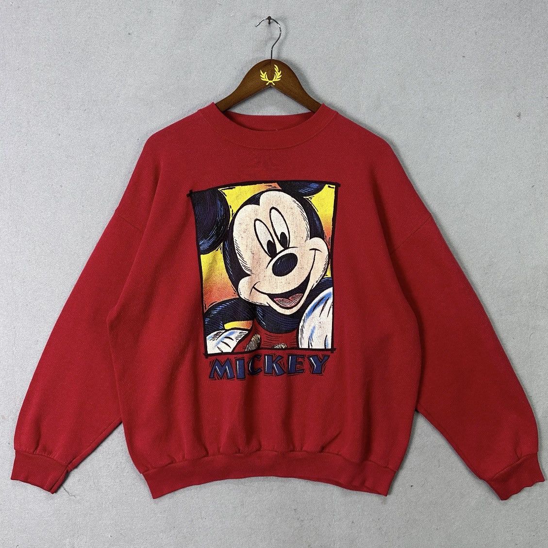 Vintage Vintage Mickey Mouse Sweatshirt 90s Size US XL / EU 56 / 4 - 1 Thumbnail