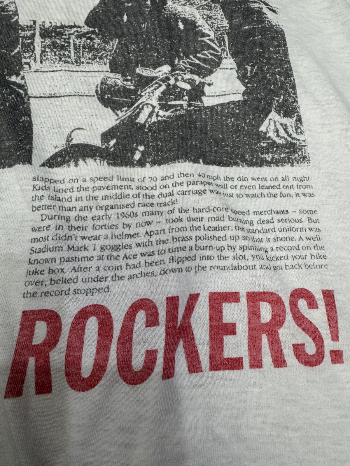 Band Tees 87 ROCKERS! KINGS OF THE ROAD JOHHNY STUART ROCKABILLY SHIRT Size US L / EU 52-54 / 3 - 5 Thumbnail