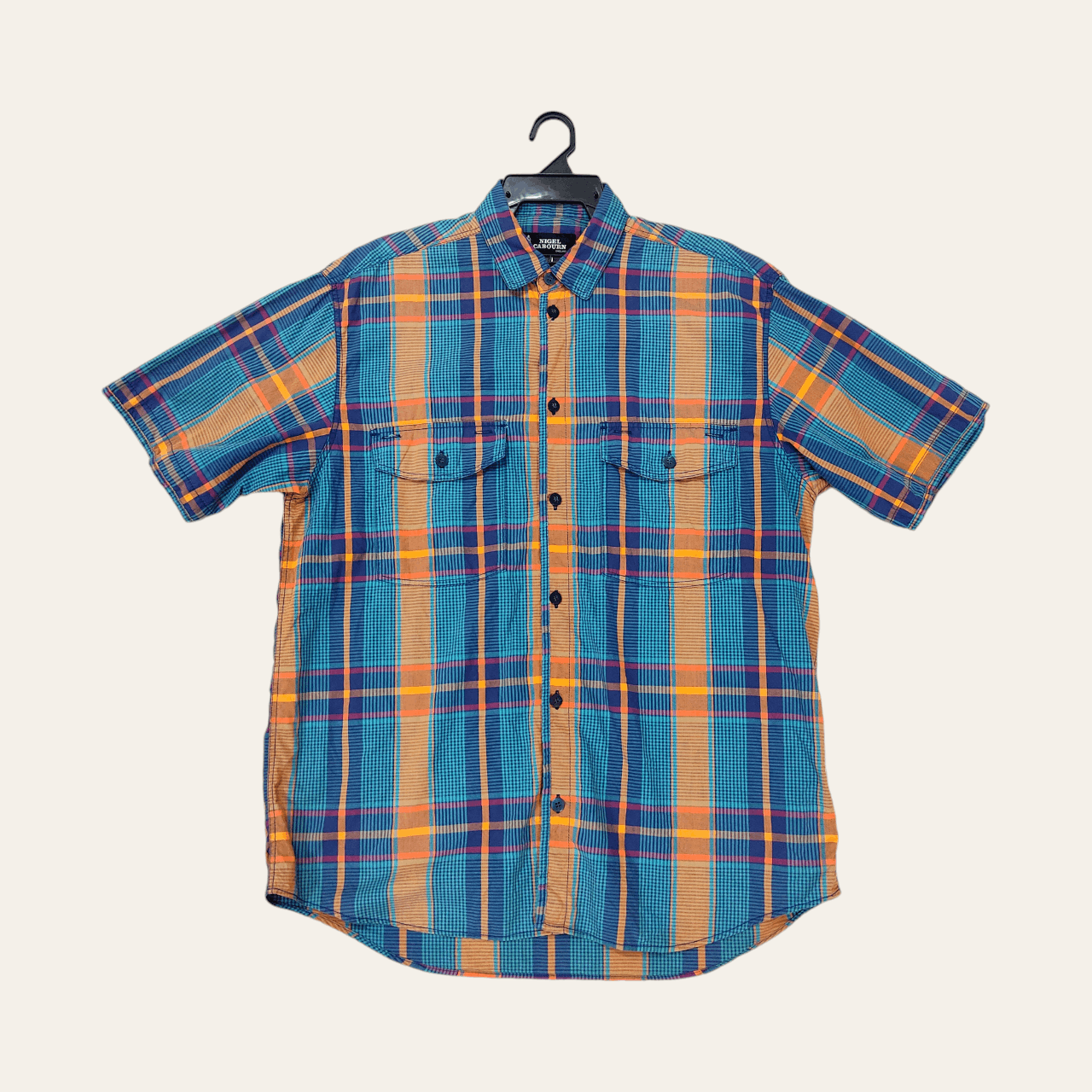 NIGEL CABOURN Plaid Check Shirts