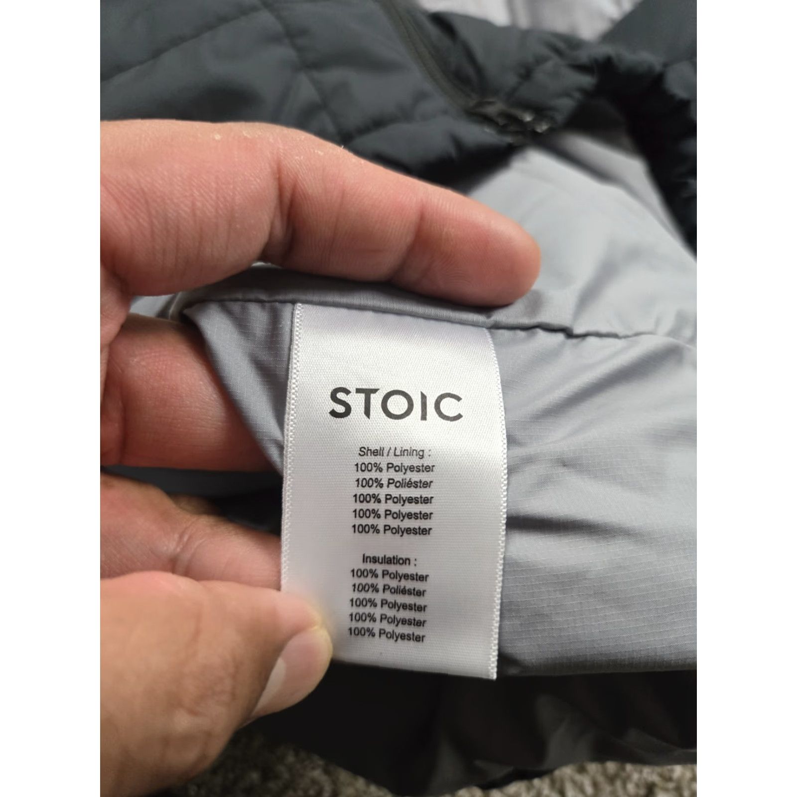 Stoic Stoic Mens Jacket Puffer Full Zip Insulated Black Mock Neck Winter Full Zip Puffer Jacket Mens Medium Black Solid Outdoor Ski Hiking Size US M / EU 48-50 / 2 - 6 Thumbnail