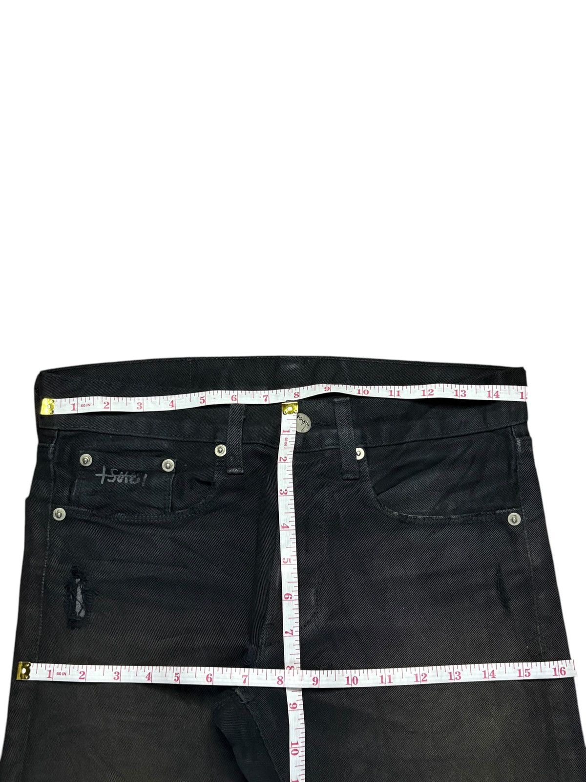 Ksubi Vintage Ksubi Button Fly Faded Wash Distressed Jeans Size US 30 / EU 46 - 11 Thumbnail