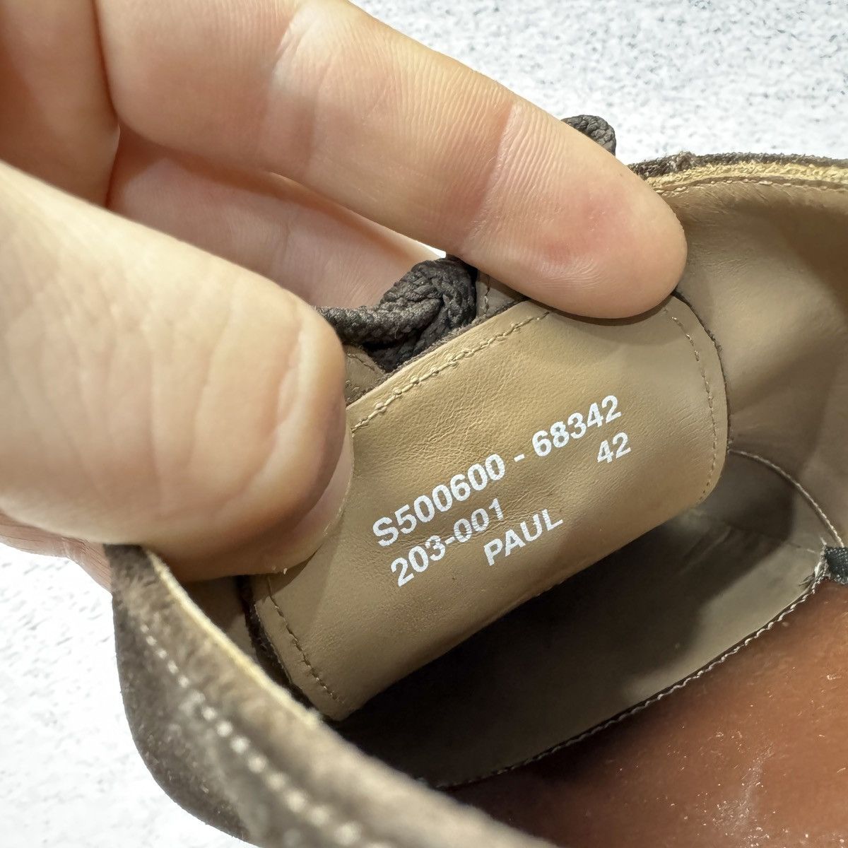 Designer × Handmade Gordon&Bros Mens Brown Suede Derbies US9 UK8 EU42 Size US 9 / EU 42 - 16 Thumbnail