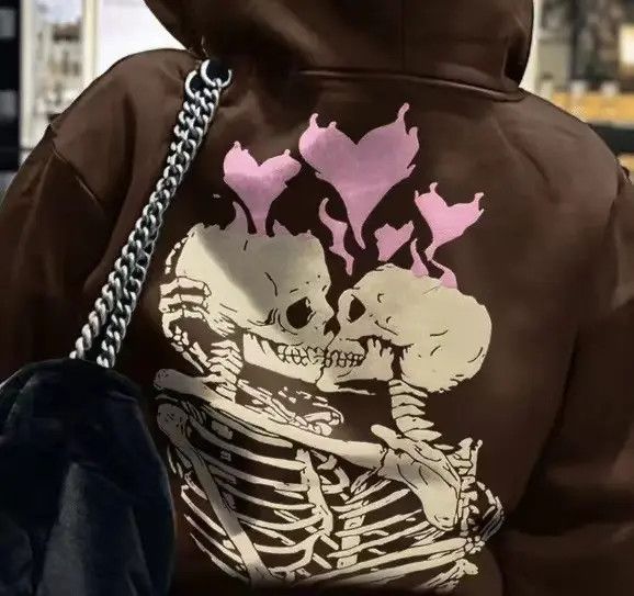 VIBE Black Vintage Pynk Y2k Gothic Hoodie Size US XXL / EU 58 / 5 - 7 Thumbnail