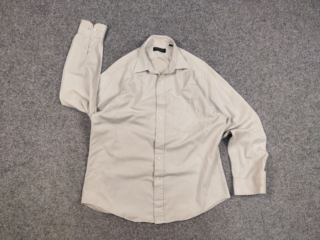 Christian Dior Monsieur Vintage 90's Christian Dior Monsieur Casual Buttons Shirt Size US M / EU 48-50 / 2 - 12 Thumbnail