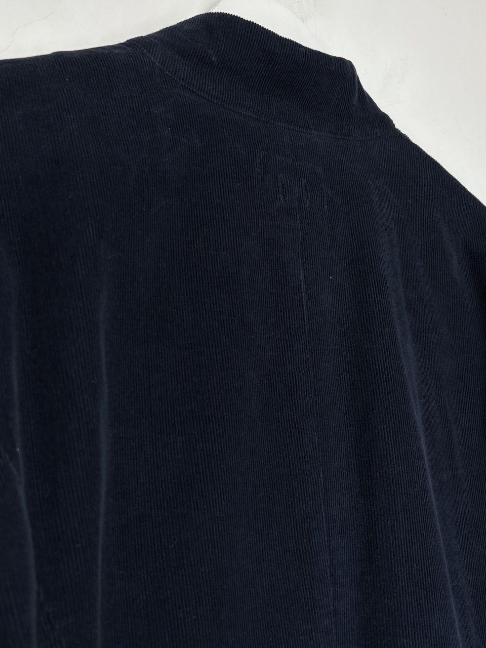 hannes roether Hannes Roether Navy Blue Corduroy Jacket With Black Pockets Size US M / EU 48-50 / 2 - 16 Thumbnail