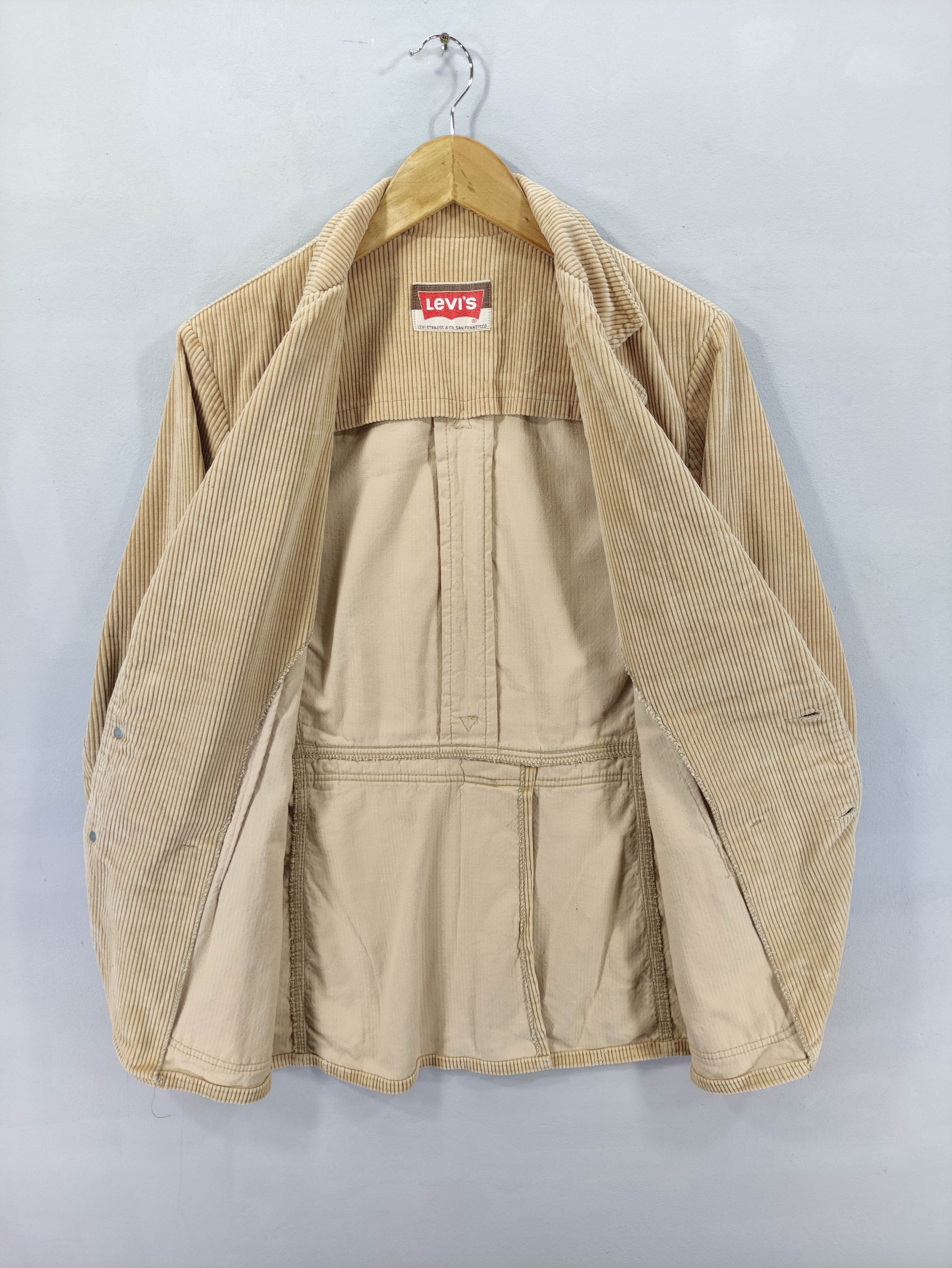 Levi's Vintage 70's Levi's Corduroy Coat Chore Jacket Size US M / EU 48-50 / 2 - 7 Thumbnail