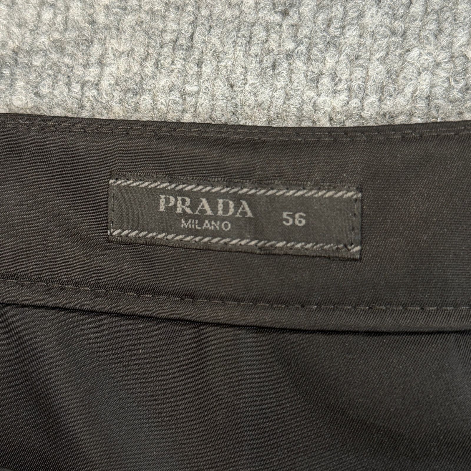 Prada Prada Black Re-Nylon Cargo Trousers Size US 40 / EU 56 - 3 Thumbnail