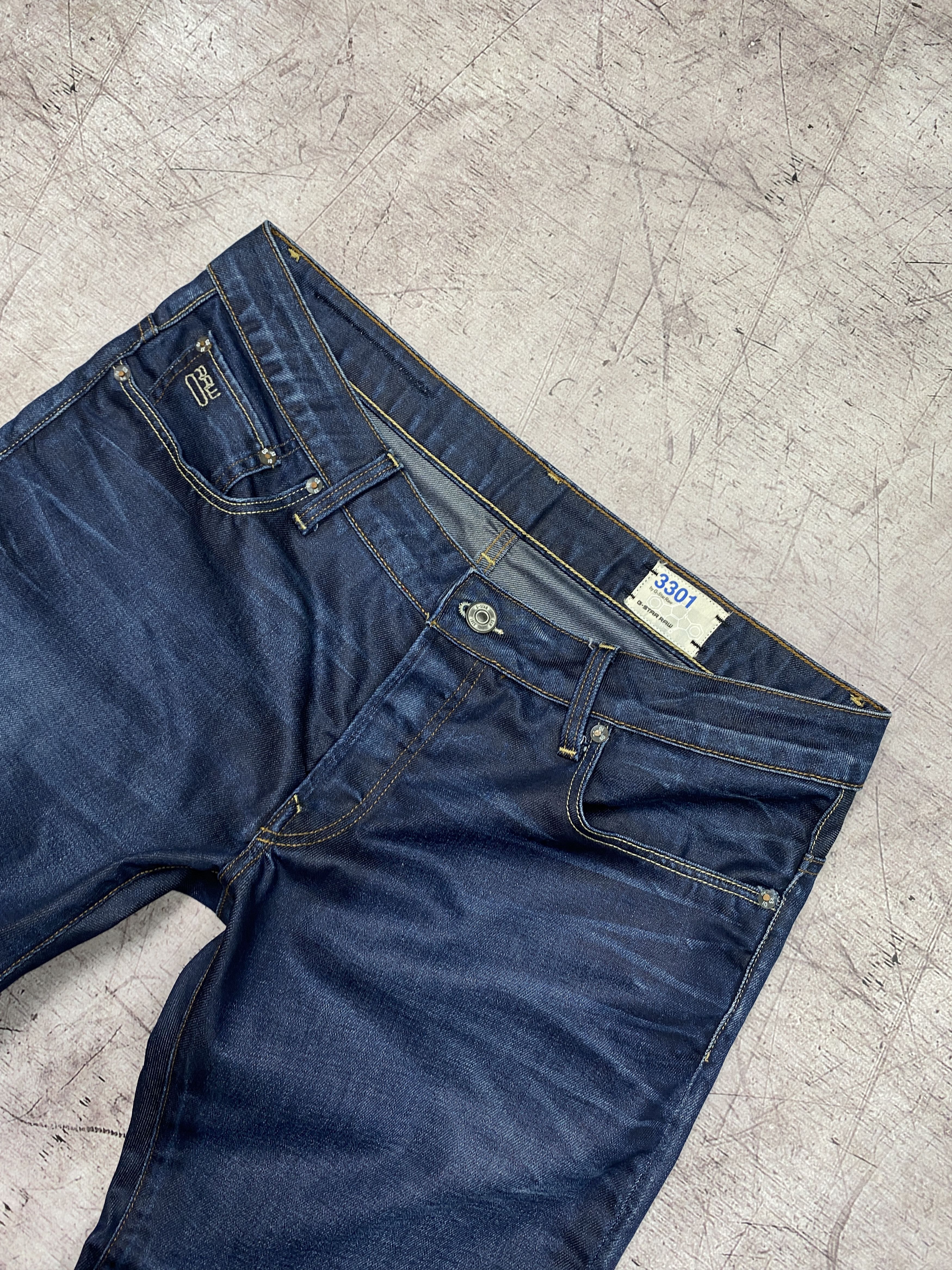 G-Star G Star Raw Mens Denim Pants Jeans Size US 36 / EU 52 - 2 Thumbnail
