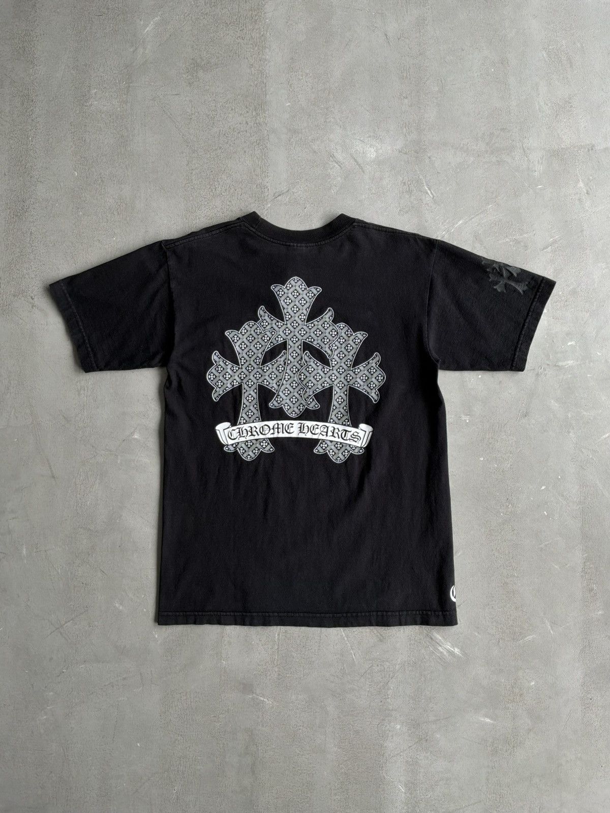 Chrome Hearts Rare Vintage - Triple Cross Monogram Tee Size US M / EU 48-50 / 2 - 1 Thumbnail